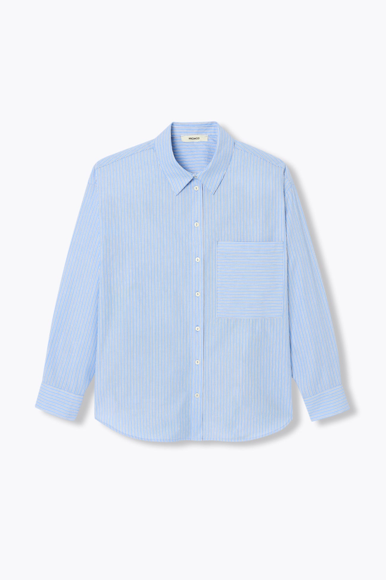 Camisa oversize de rayas