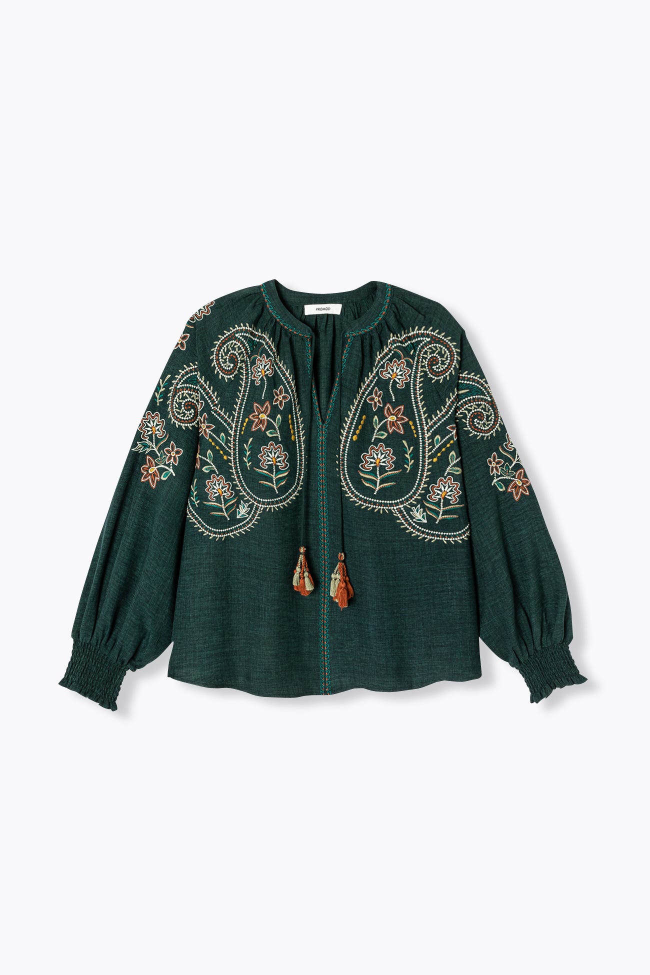 Blouse brodée Femme