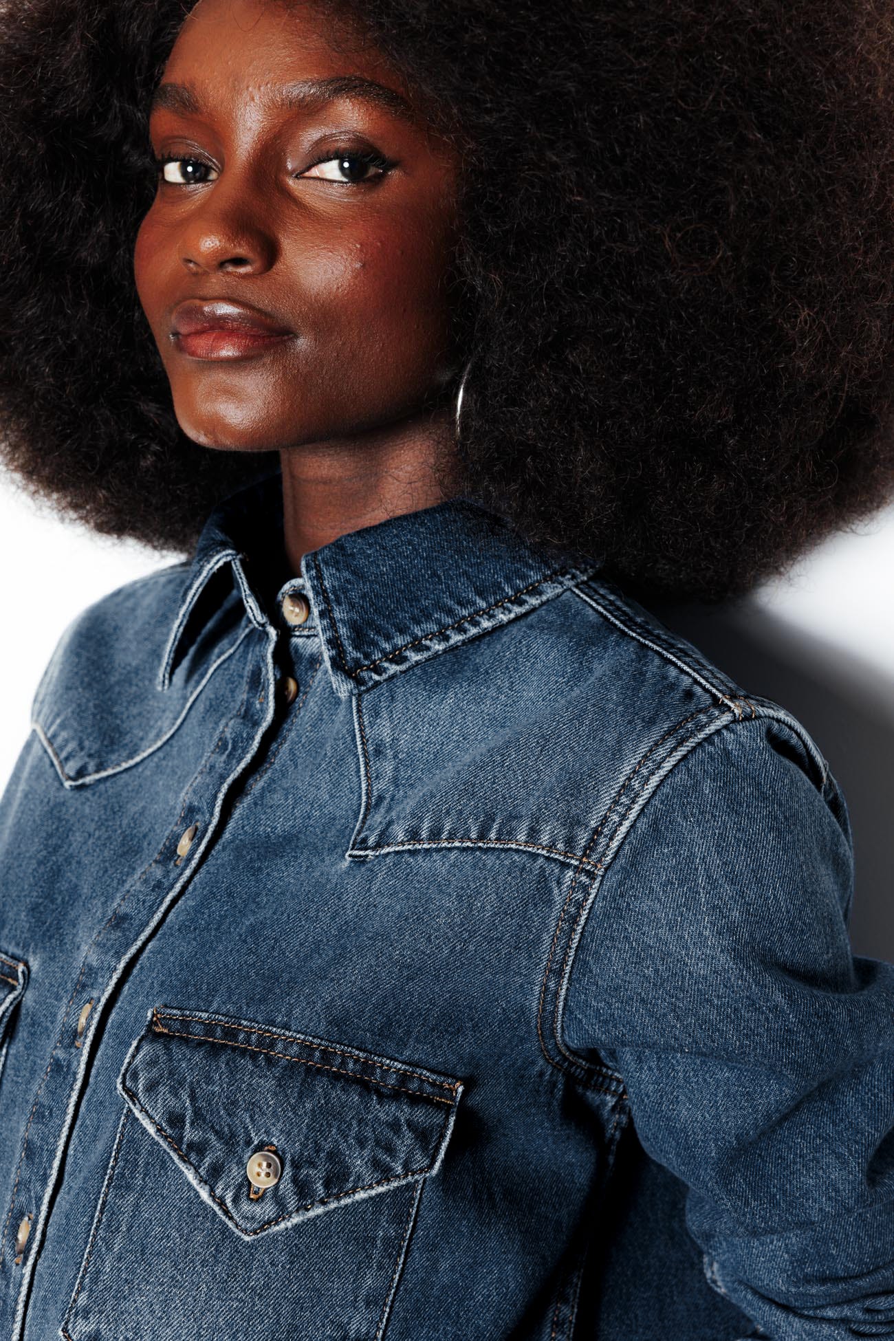 Far West denim shirt