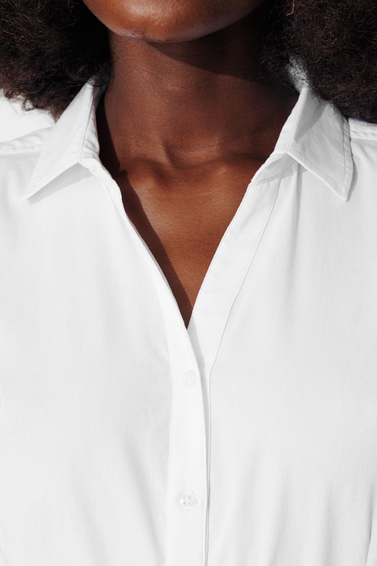 Chemise en popeline Femme