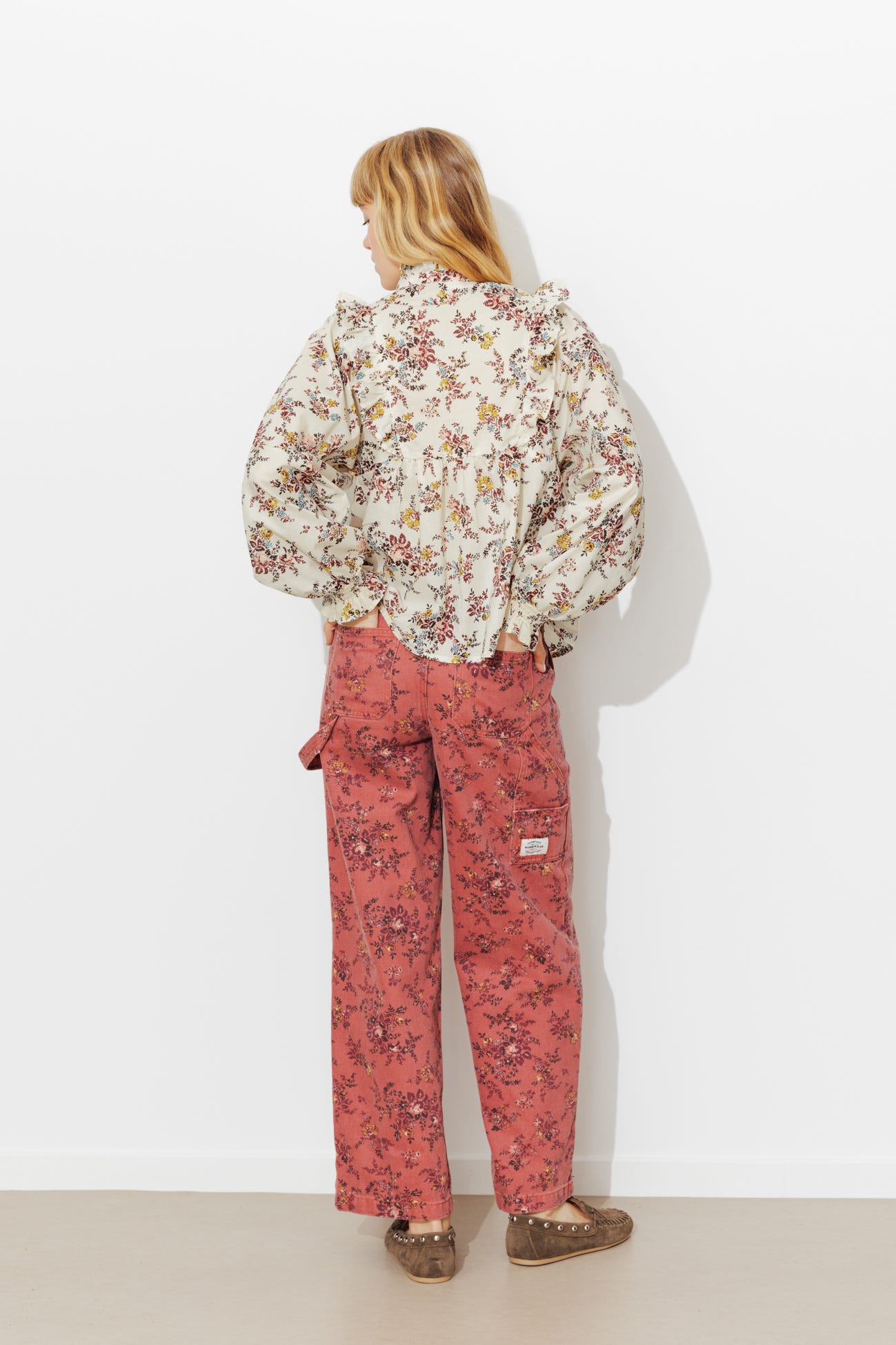 Chemise fleurie Femme