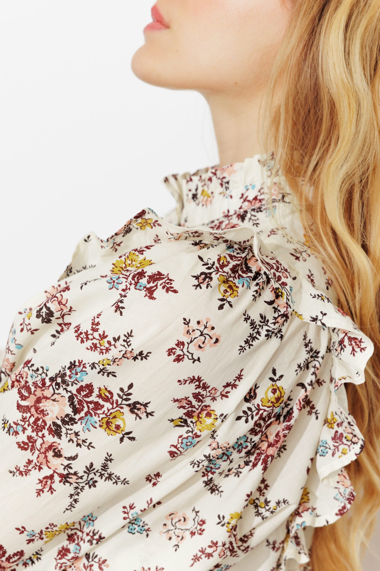 Chemise fleurie Femme