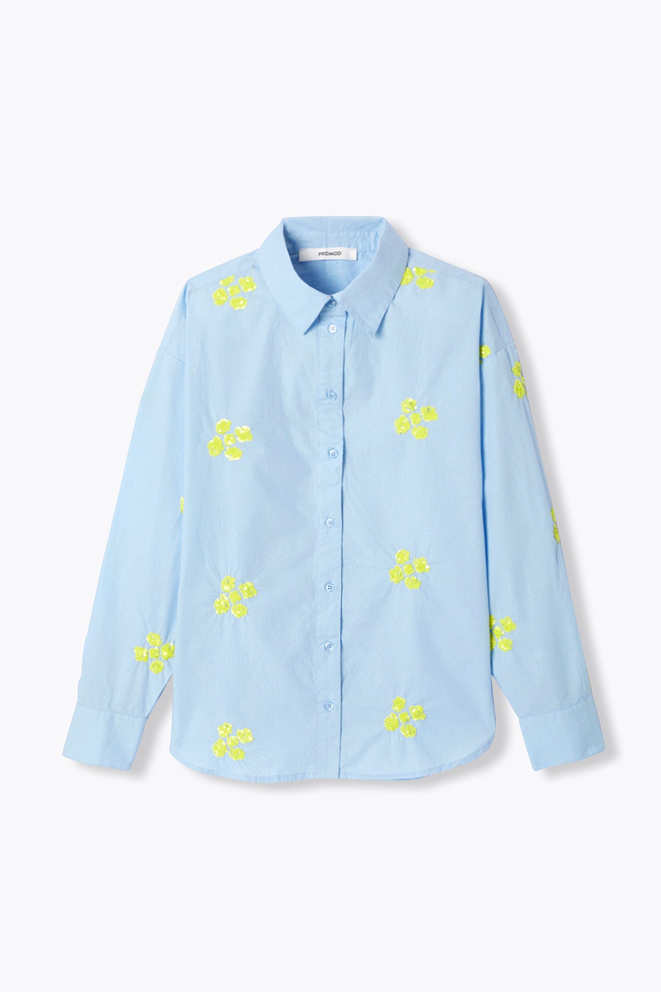 Camisa con lentejuelas