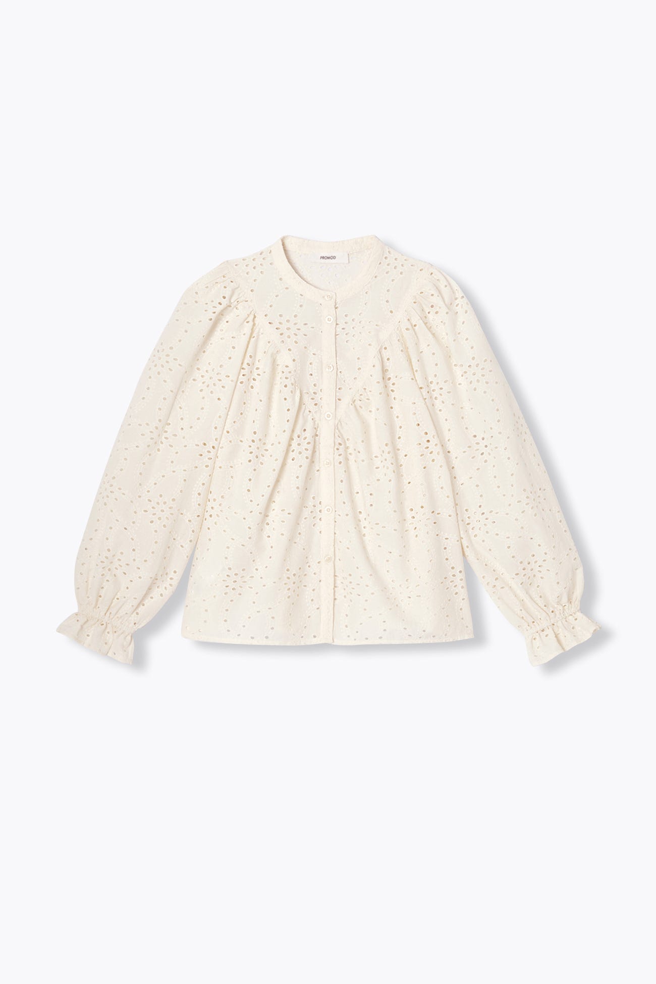 Chemise en broderie anglaise