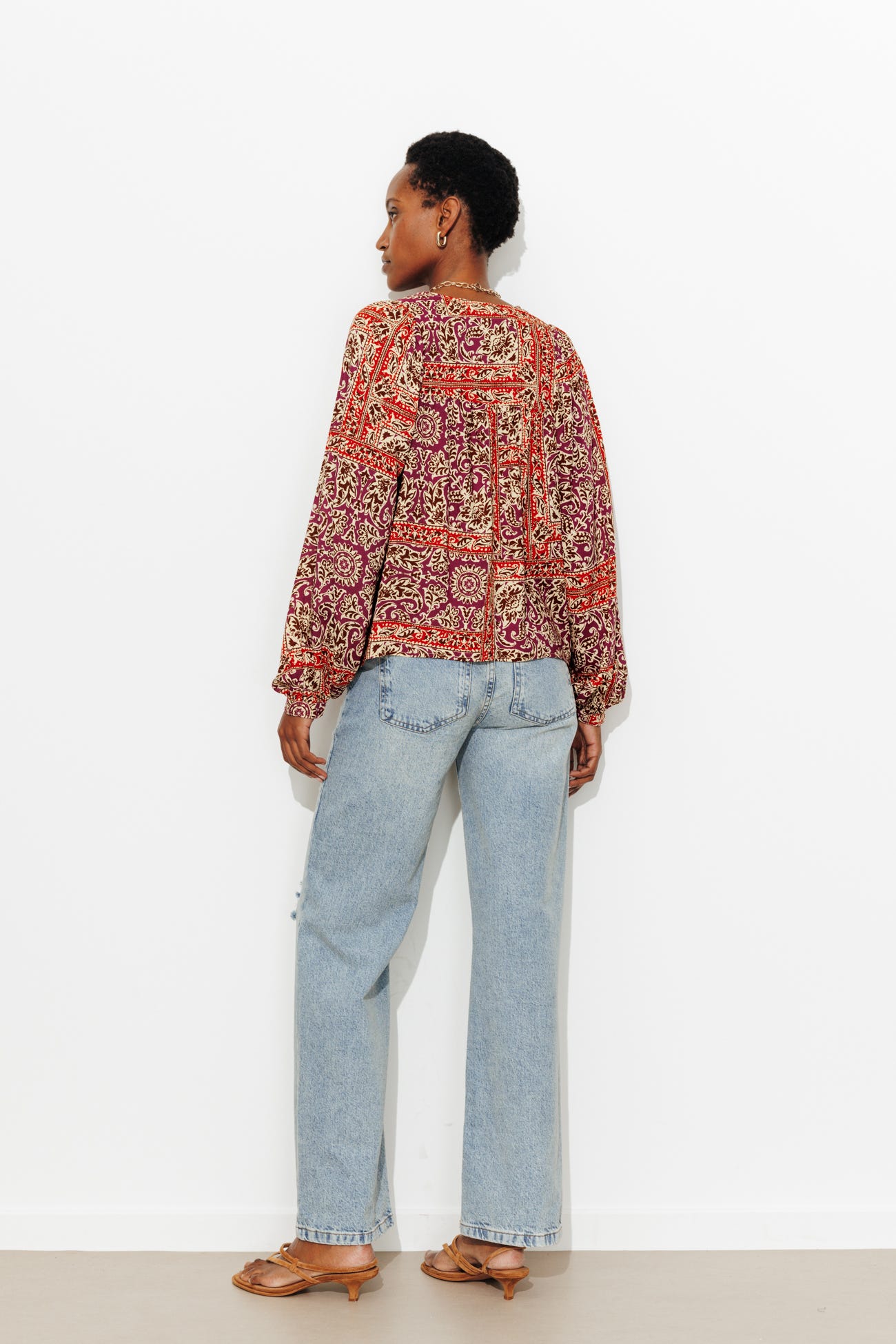 Blouse imprimée Femme