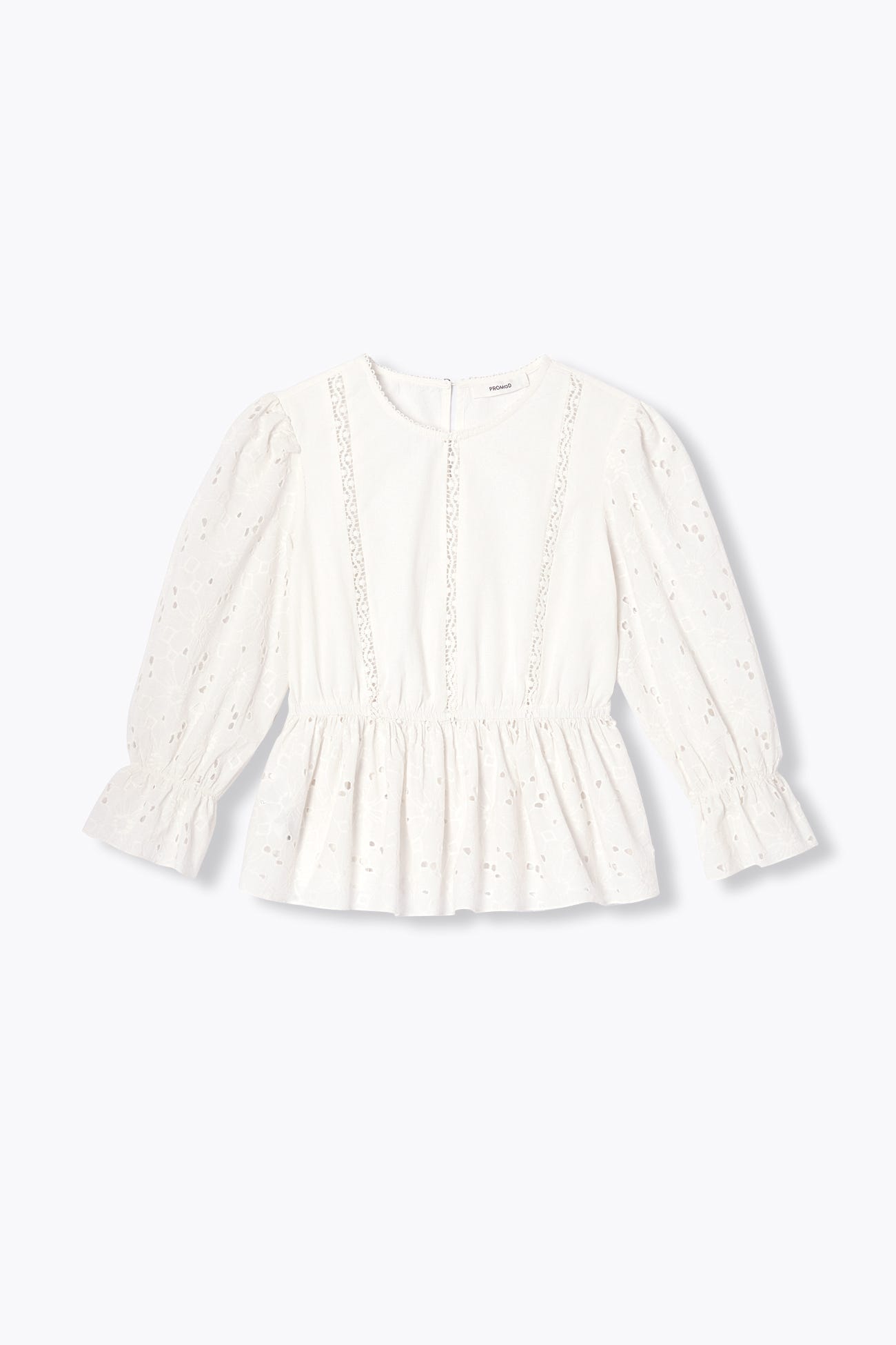 Blusa de bordado inglés