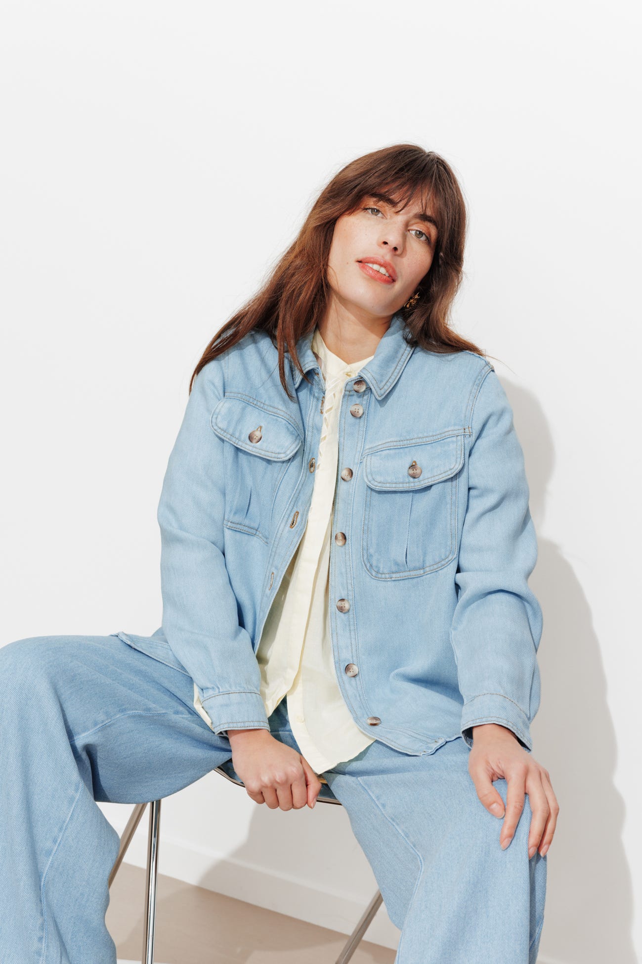 Surchemise en lyocell