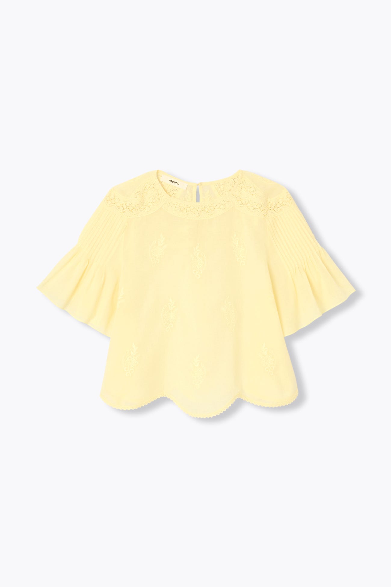 Haftowana szeroka bluzka