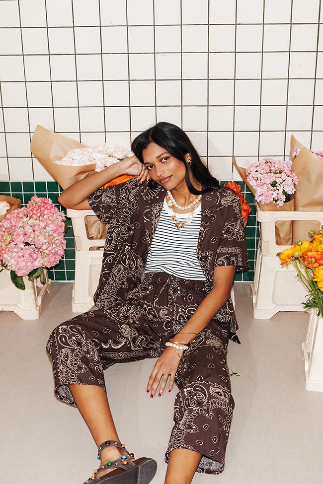 Hemd mit Paisleymuster