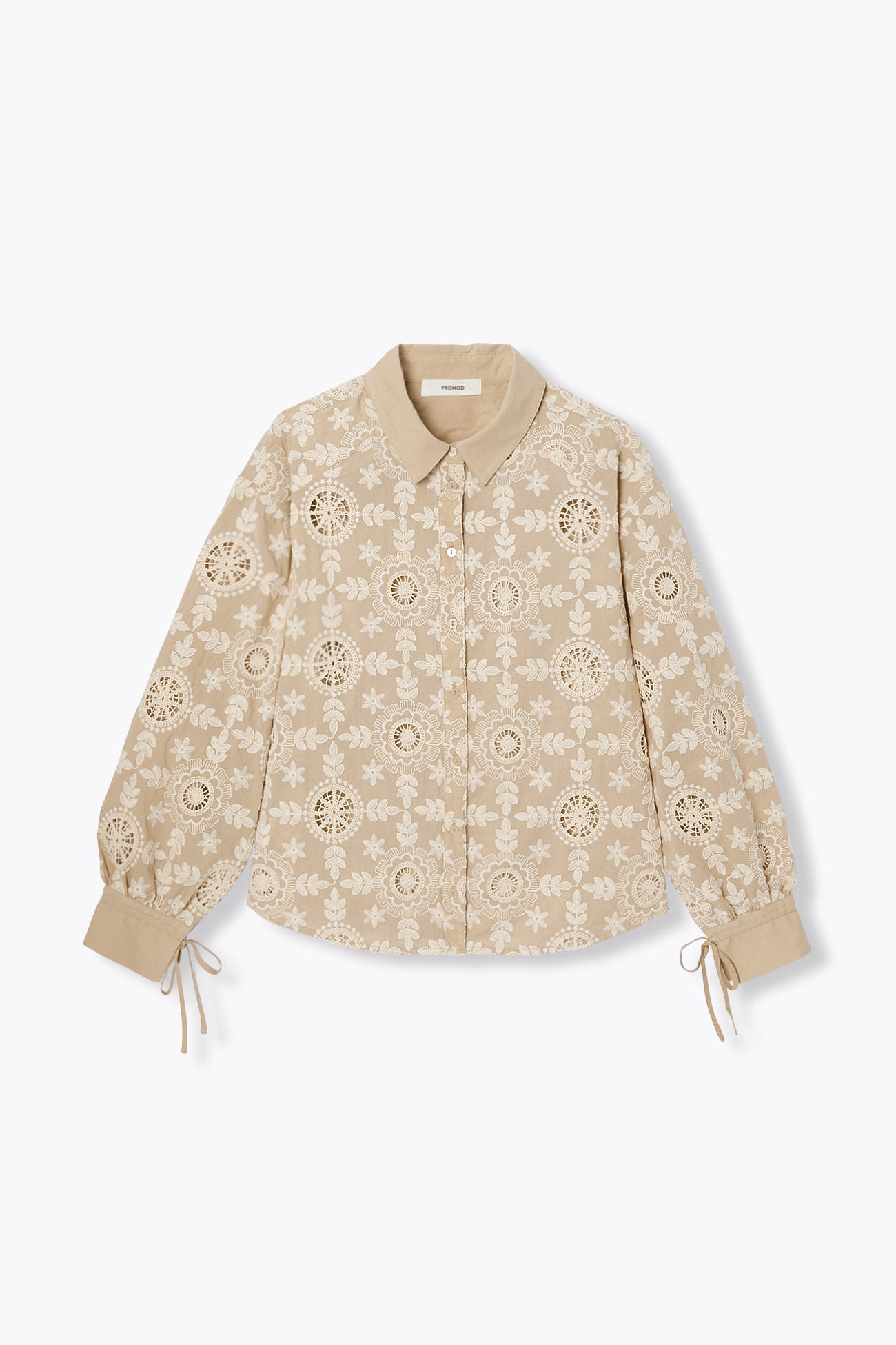 Chemise brodée Femme