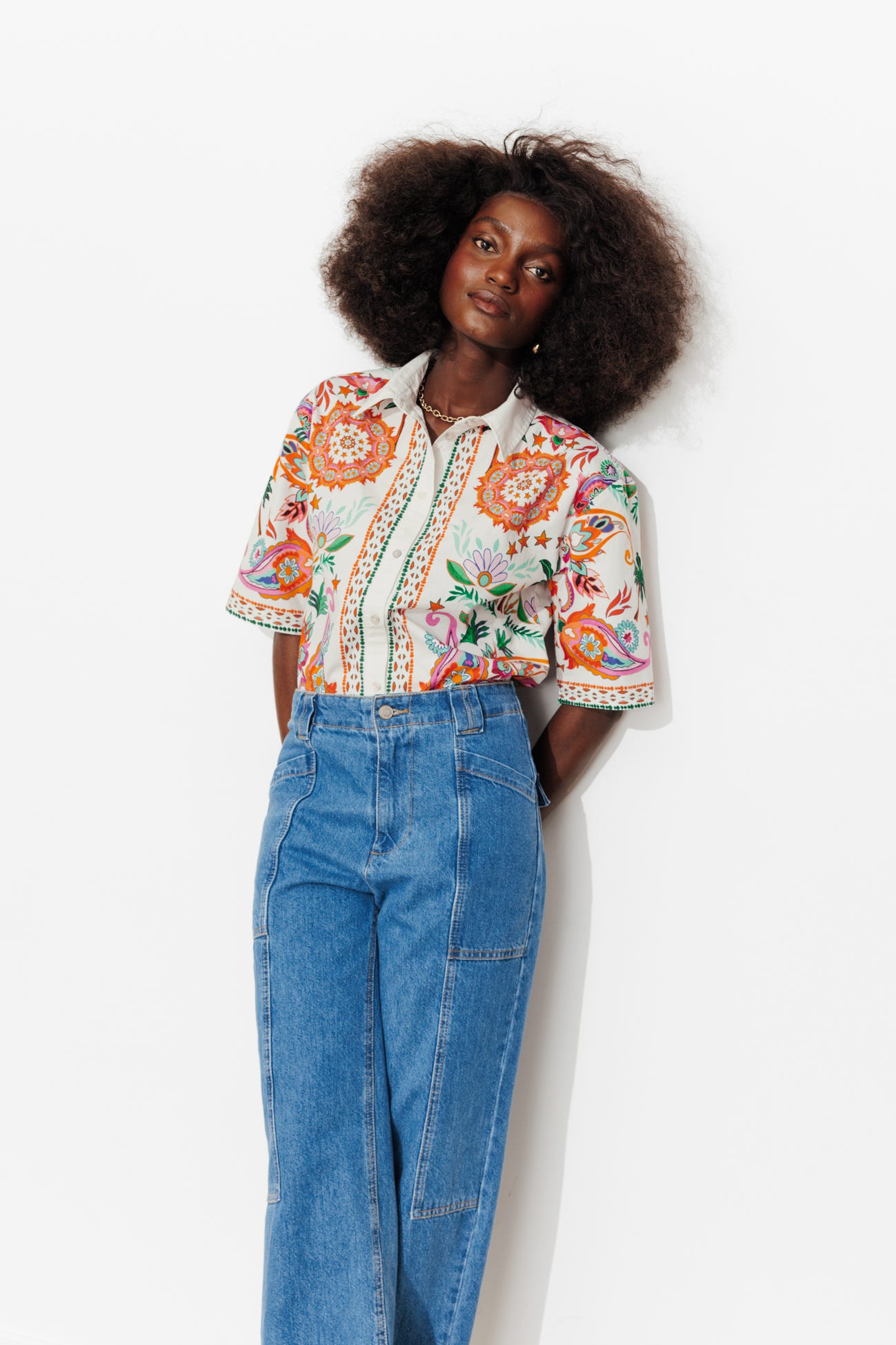 Chemise imprimée Femme