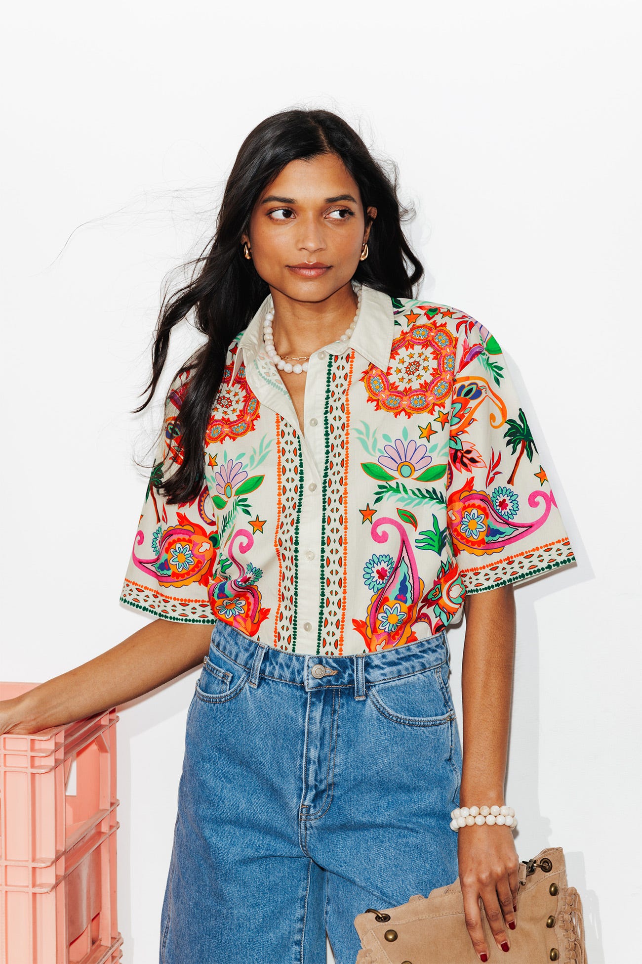 Chemise imprimée Femme