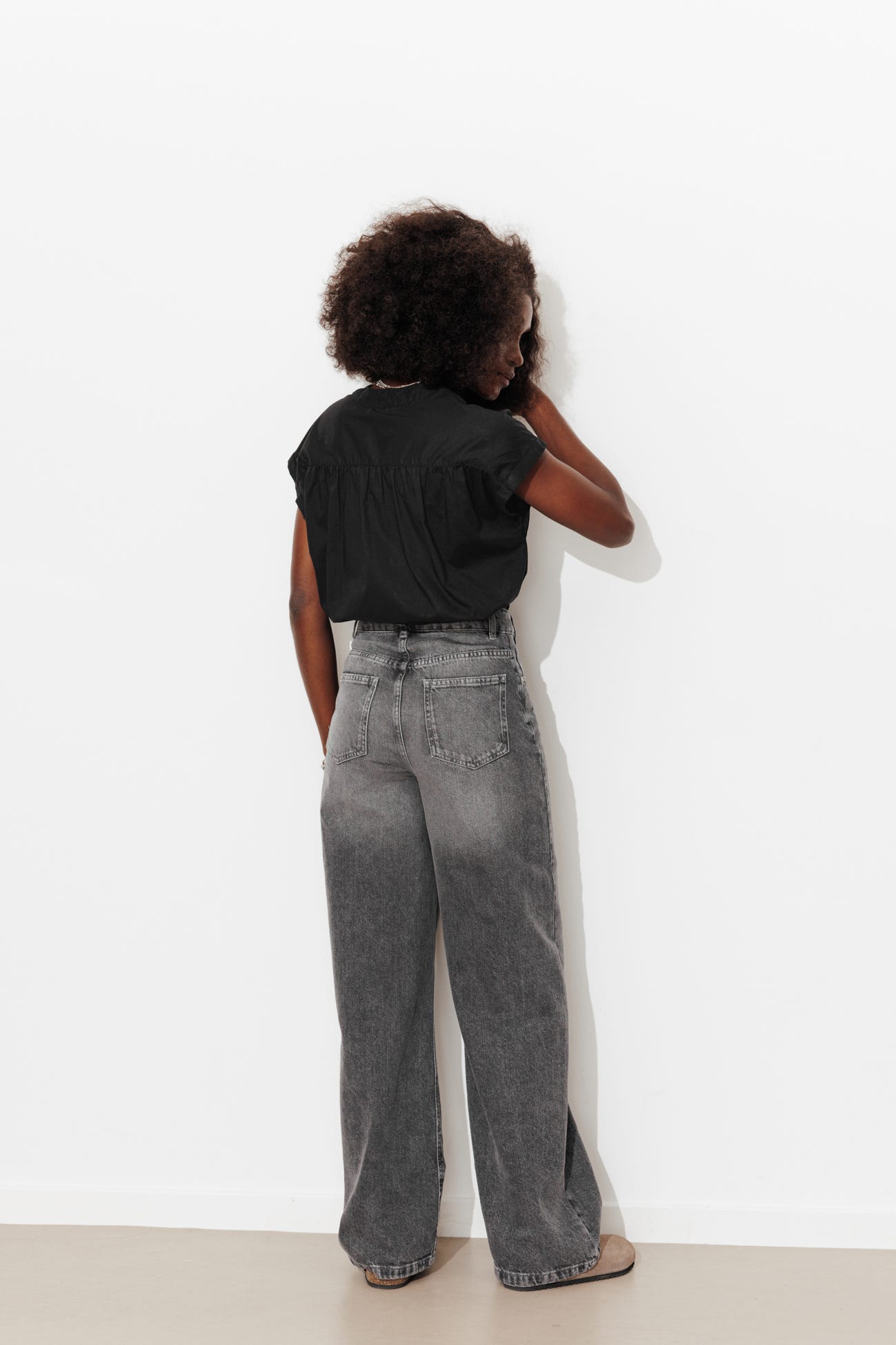 Blouse en cotonnade Femme