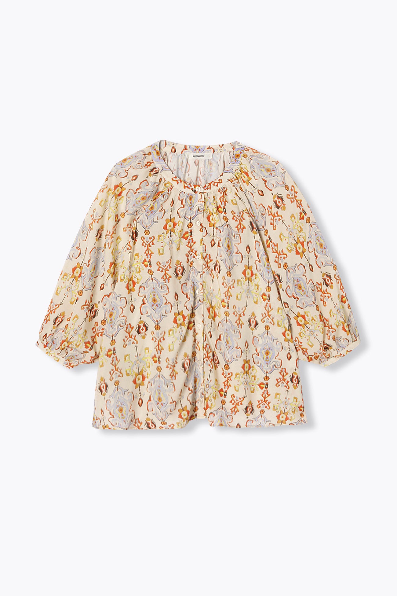 Chemise oversize imprimée