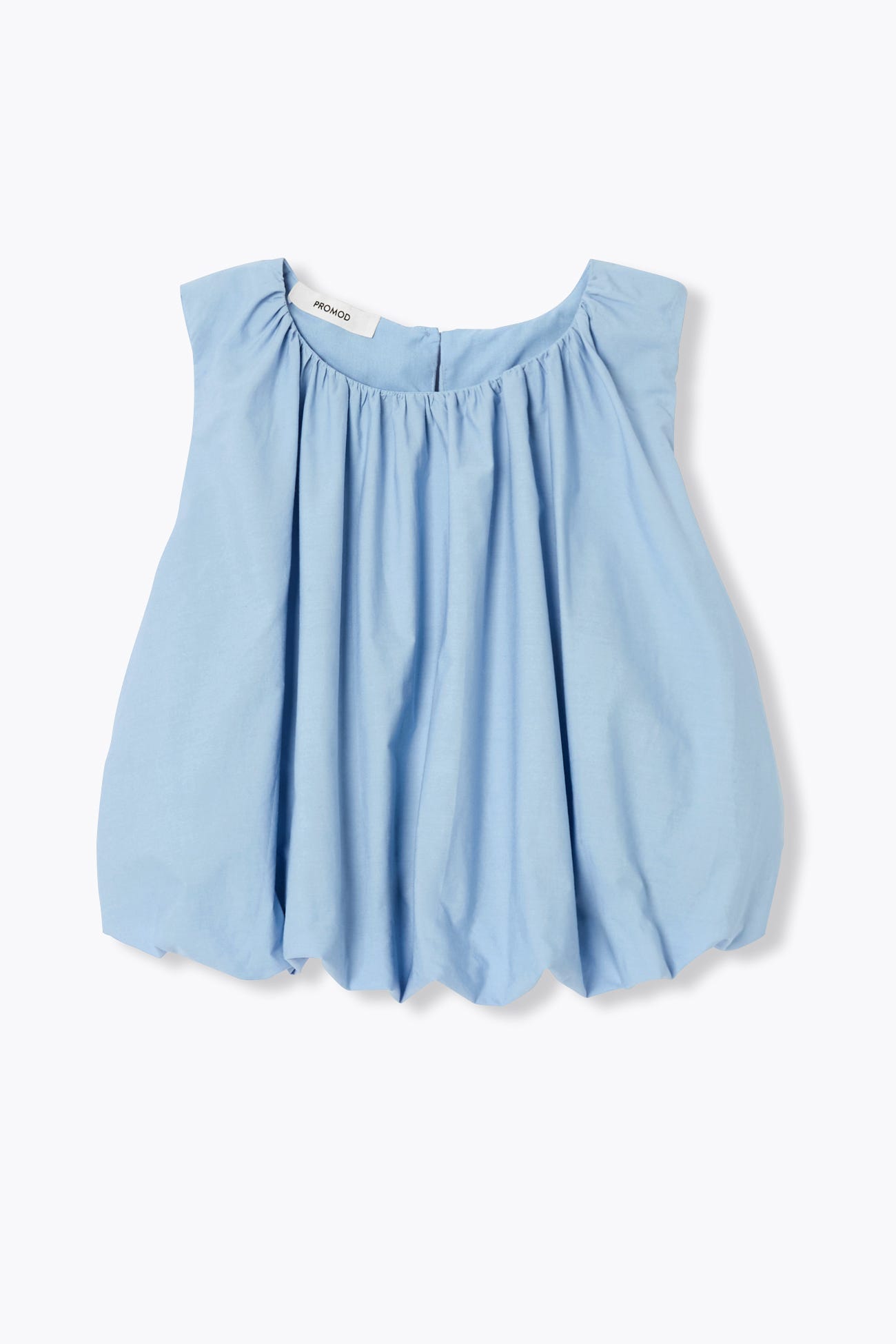 Blouse ballon unie Femme