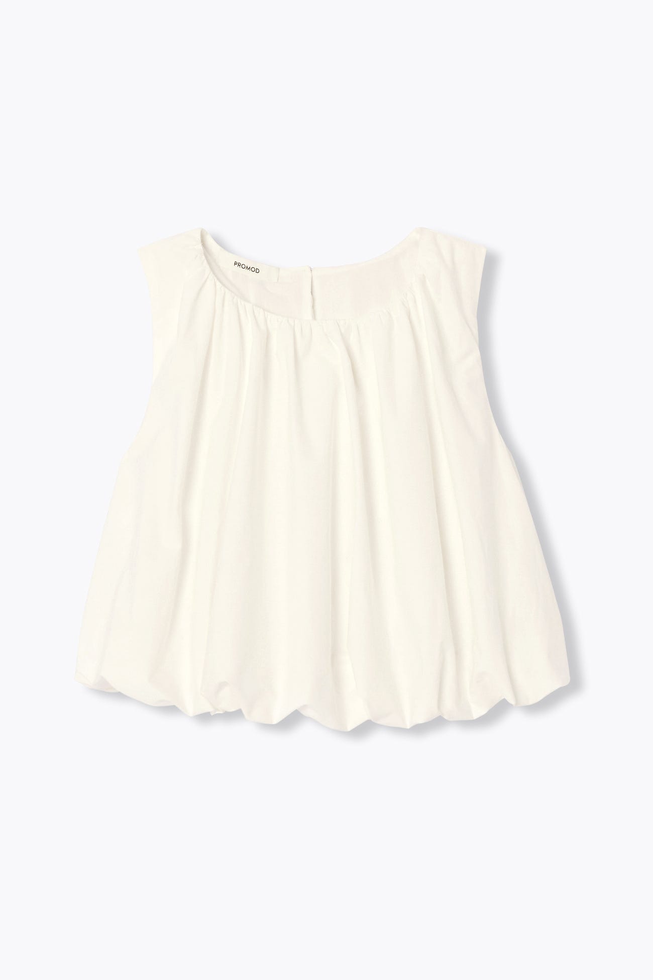 Blouse ballon unie Femme