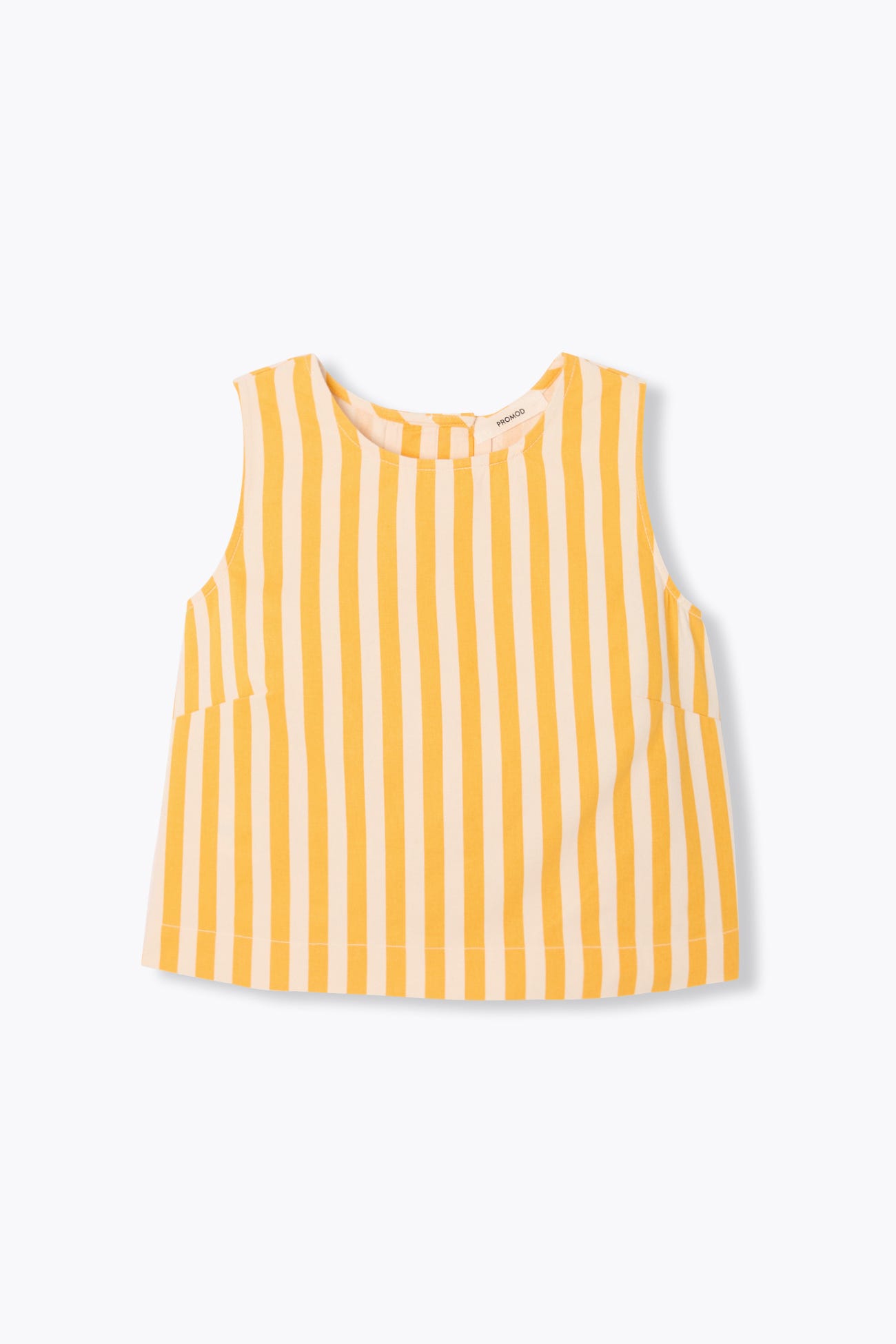 Sleeveless striped top