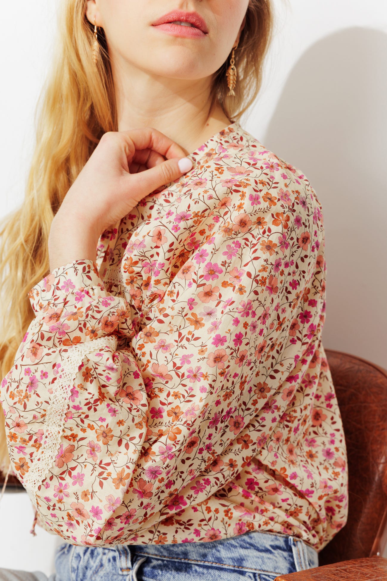 Blusa de flores