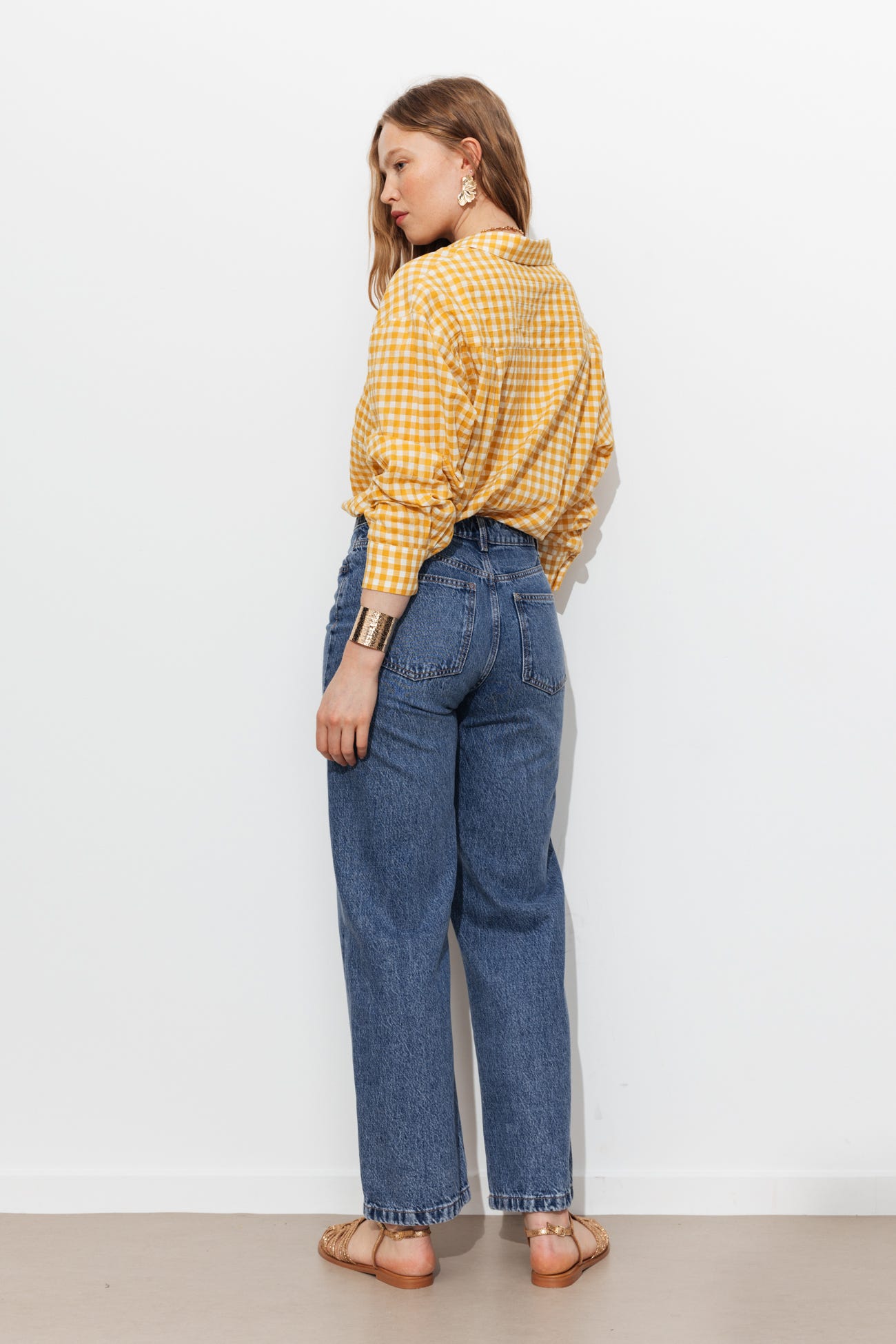 Camisa de cuadros vichy