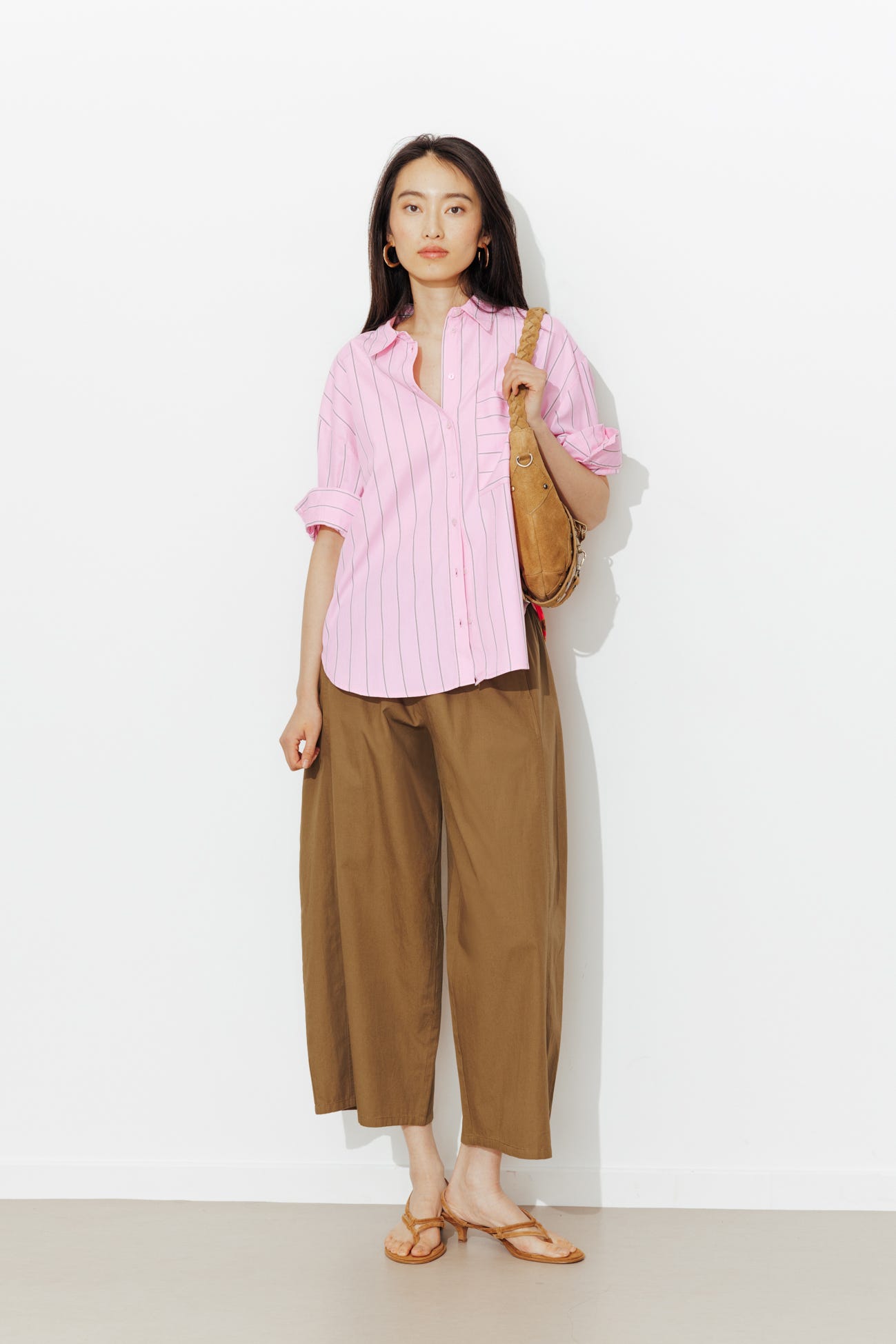 Camicia oversize a righe