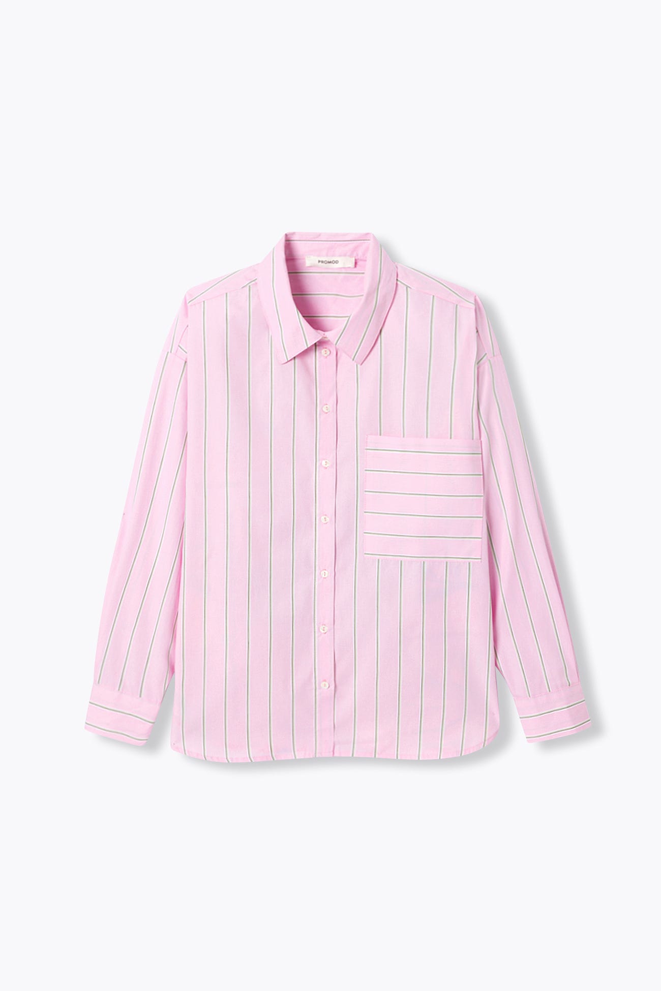 Camisa oversize de rayas