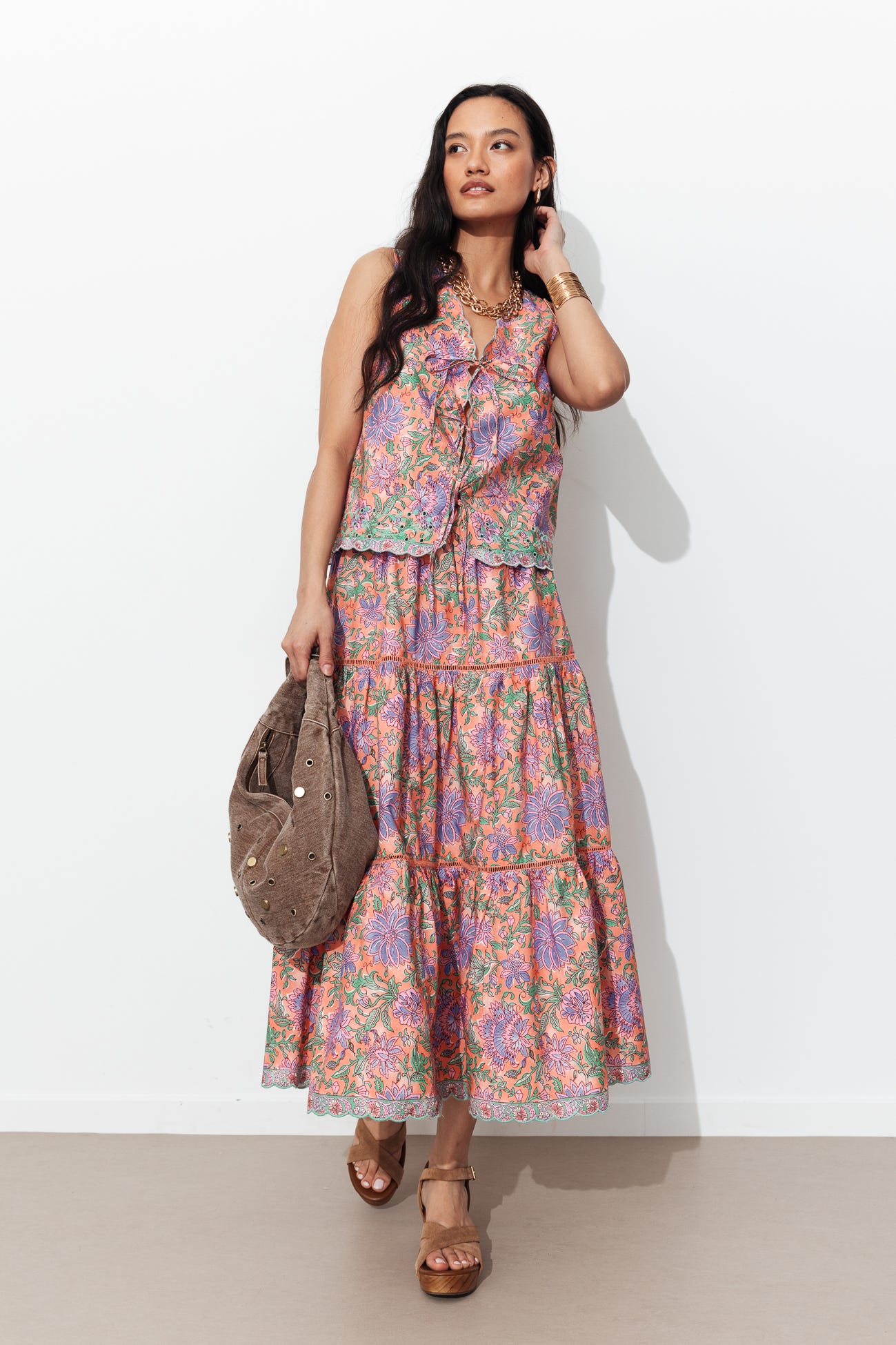 Top boléro sans manches Femme