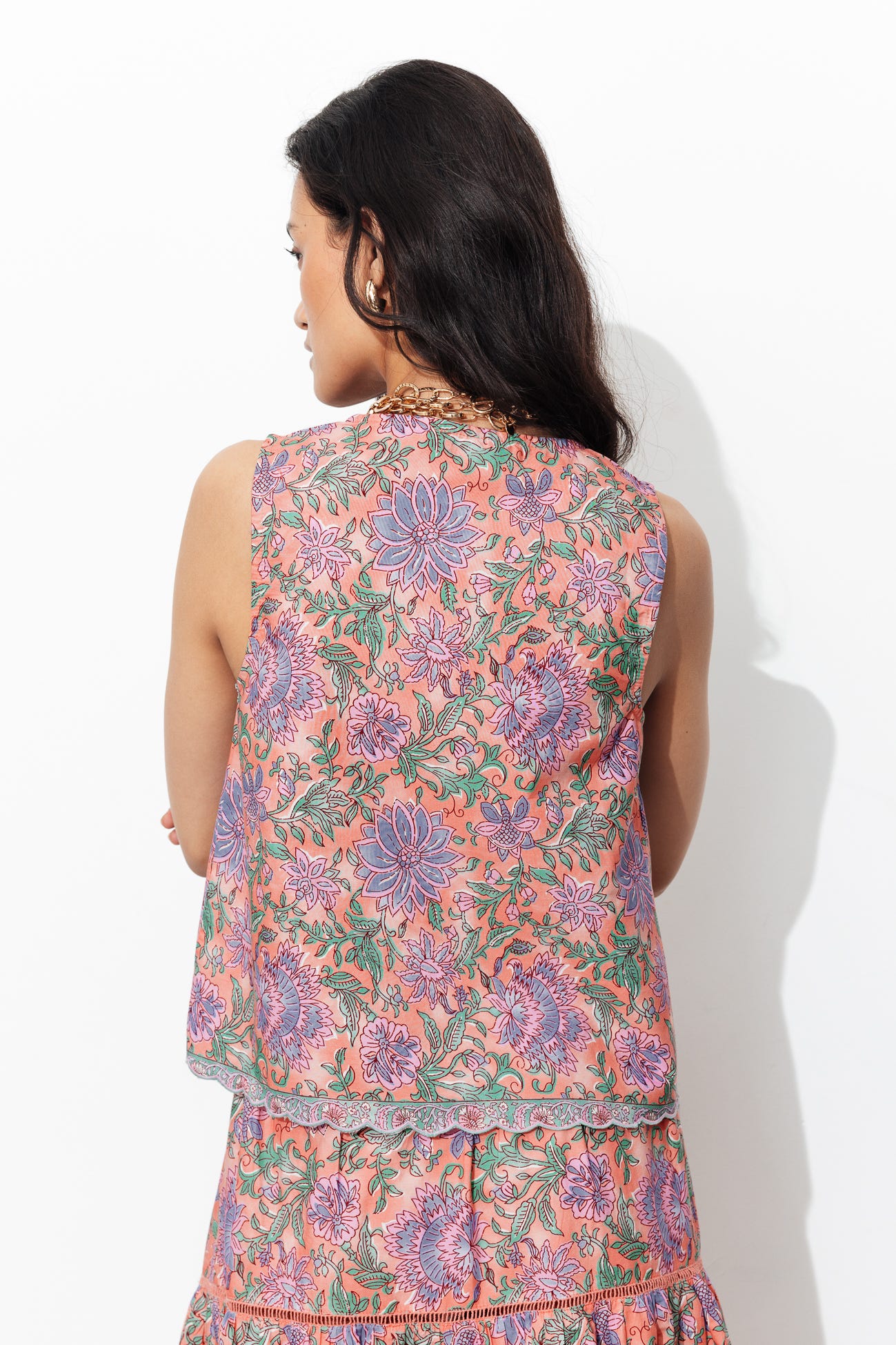 Top boléro sans manches Femme