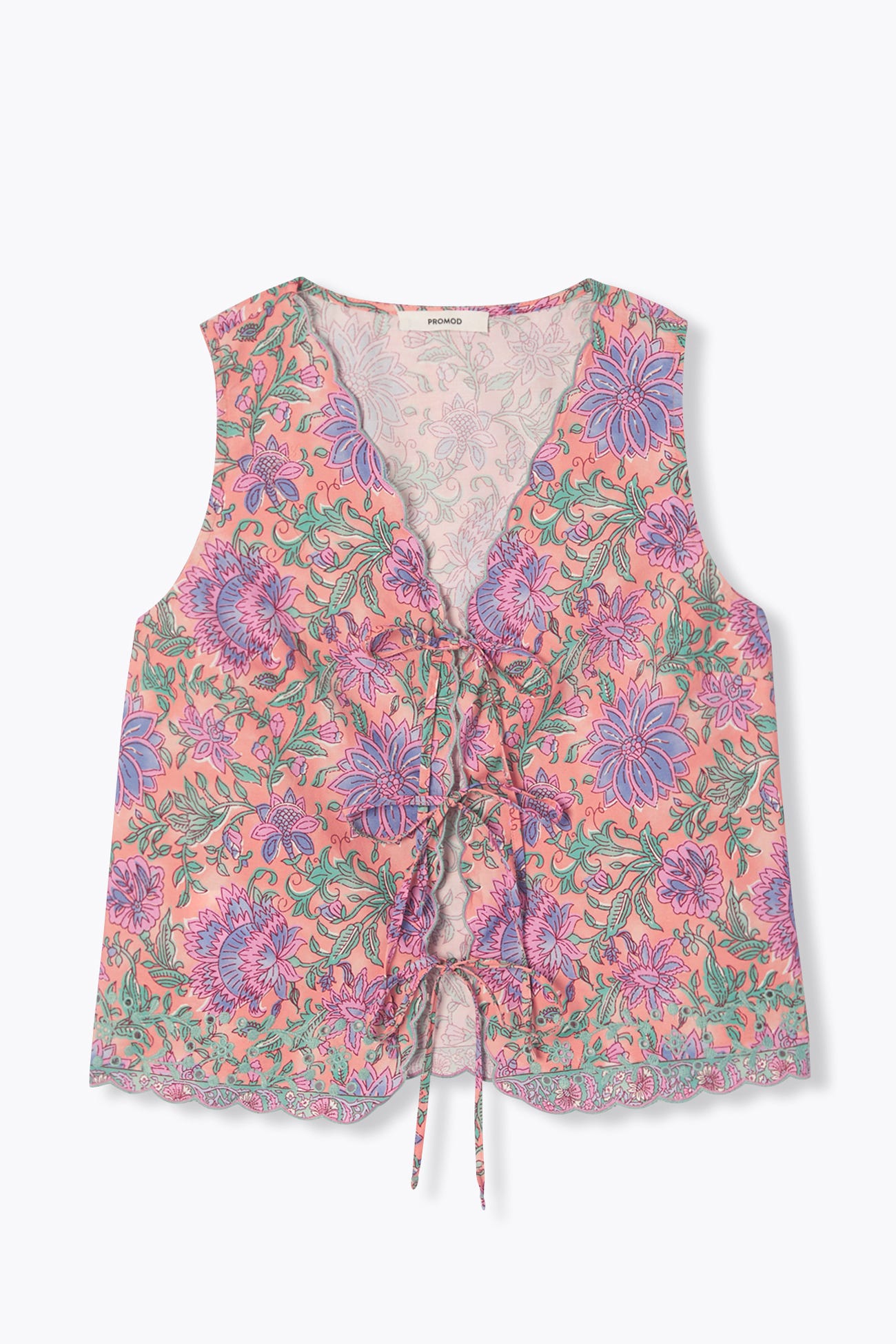 Top boléro sans manches Femme