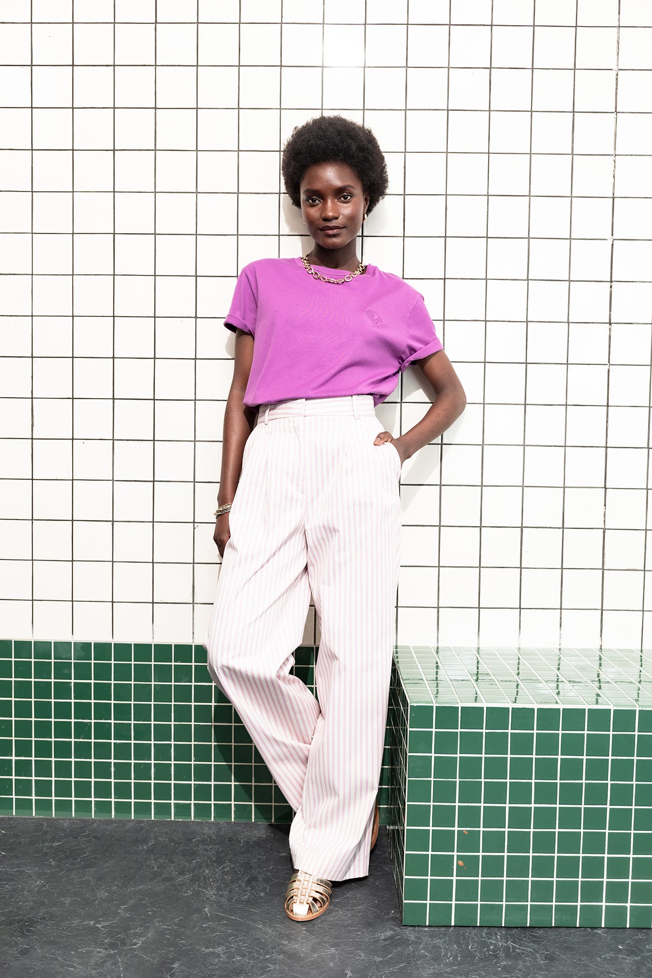 Made in France plain t-shirt