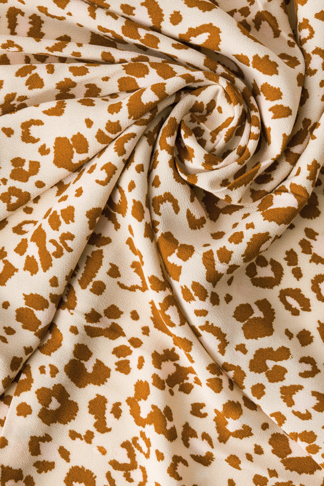 Coupon 3m en viscose léopard