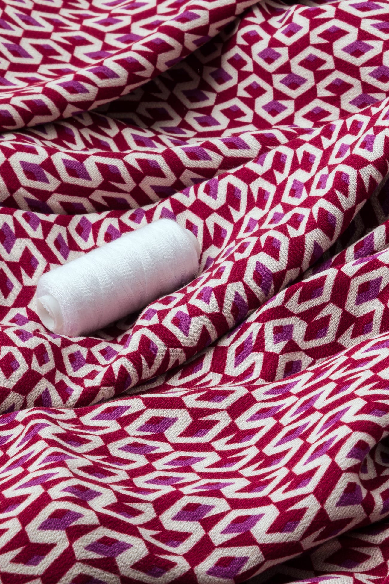 Coupon 3m en viscose imprimée