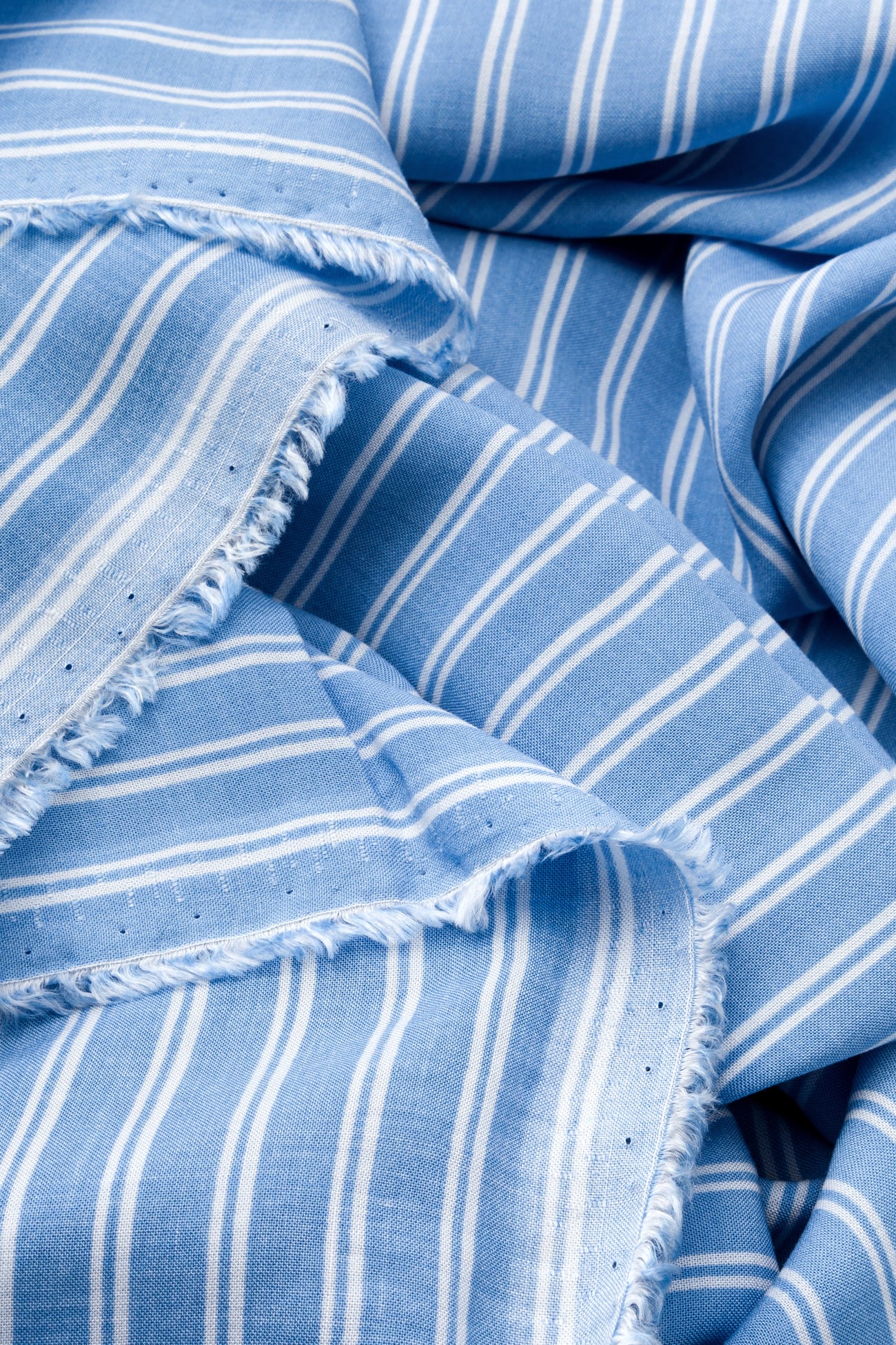 Coupon 3m en viscose rayée