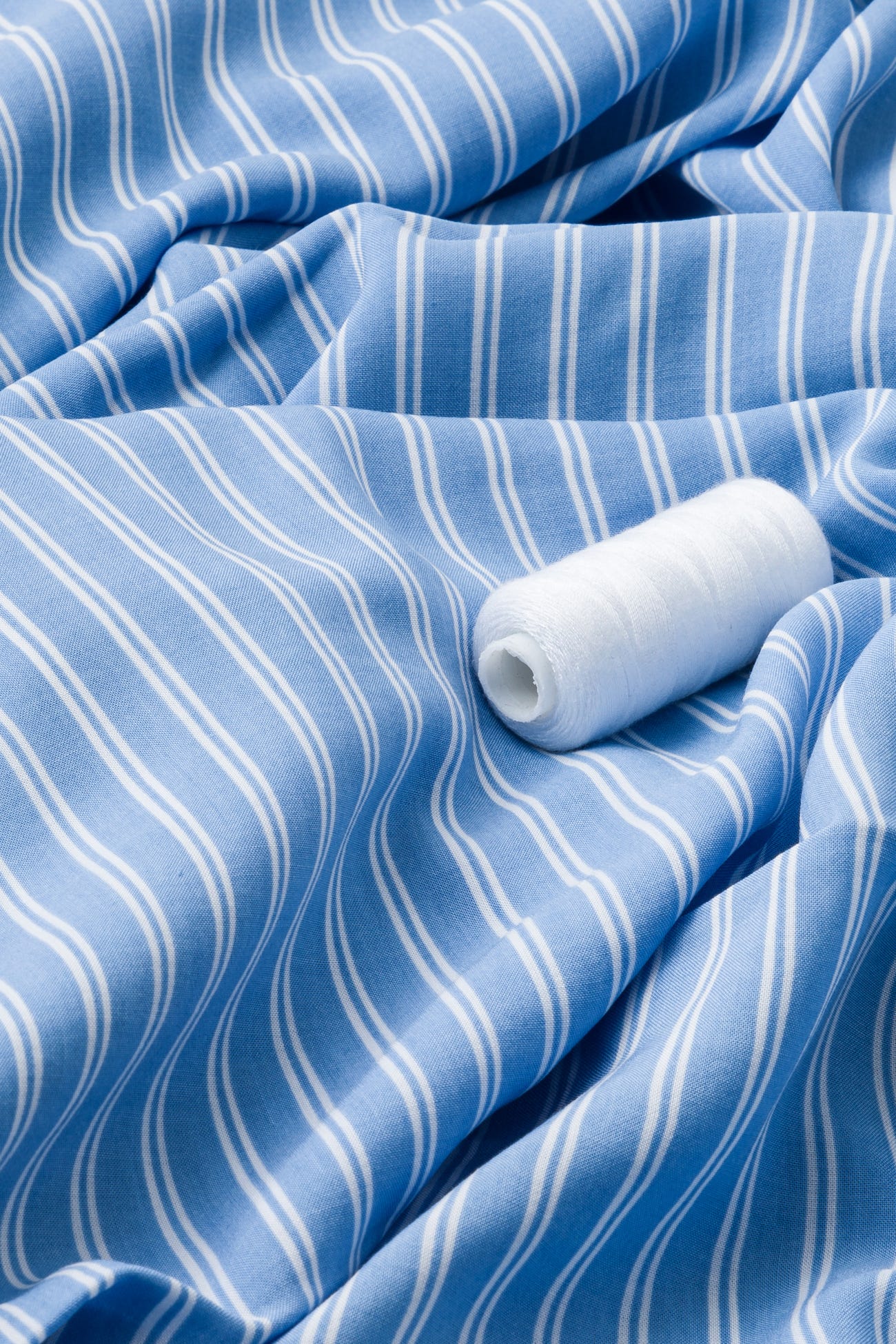 Coupon 3m en viscose rayée