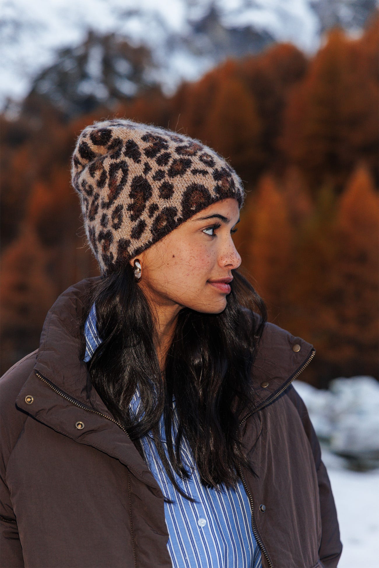 Gorro leopardo