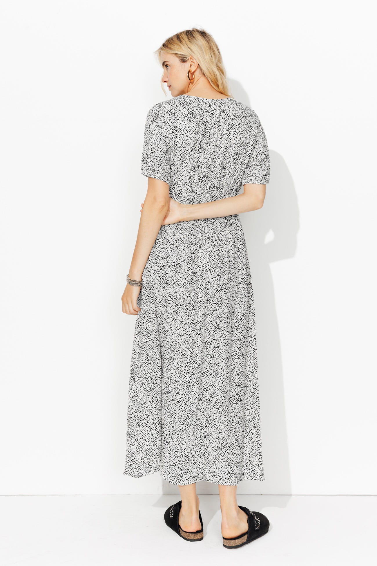 Robe longue imprimée Femme