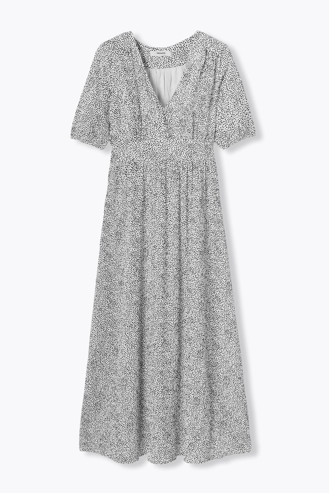 Robe longue imprimée Femme