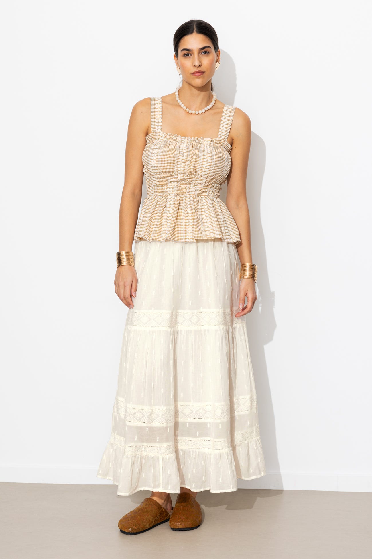 Longue jupe jupon Femme