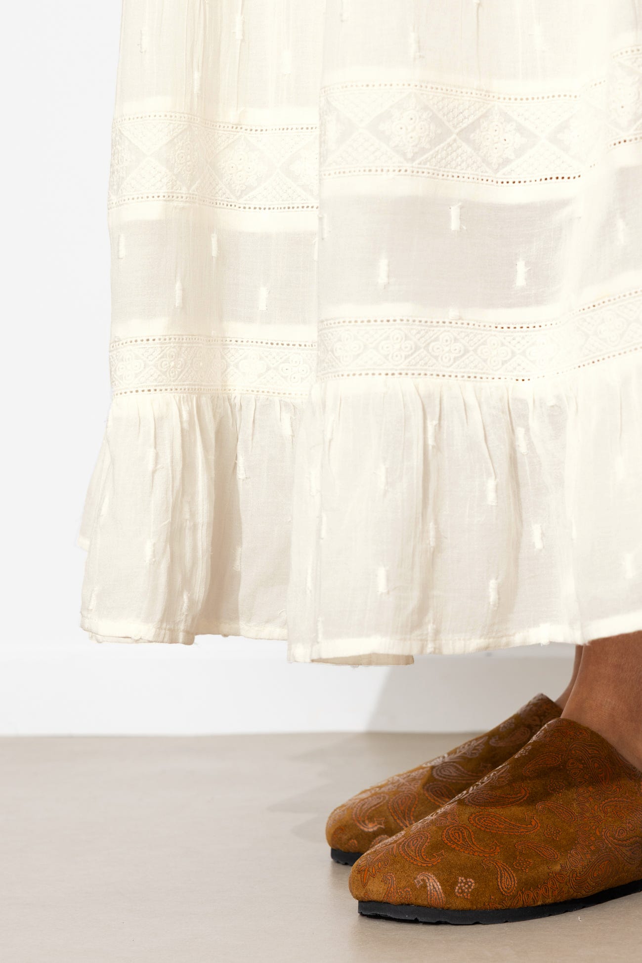 Longue jupe jupon Femme