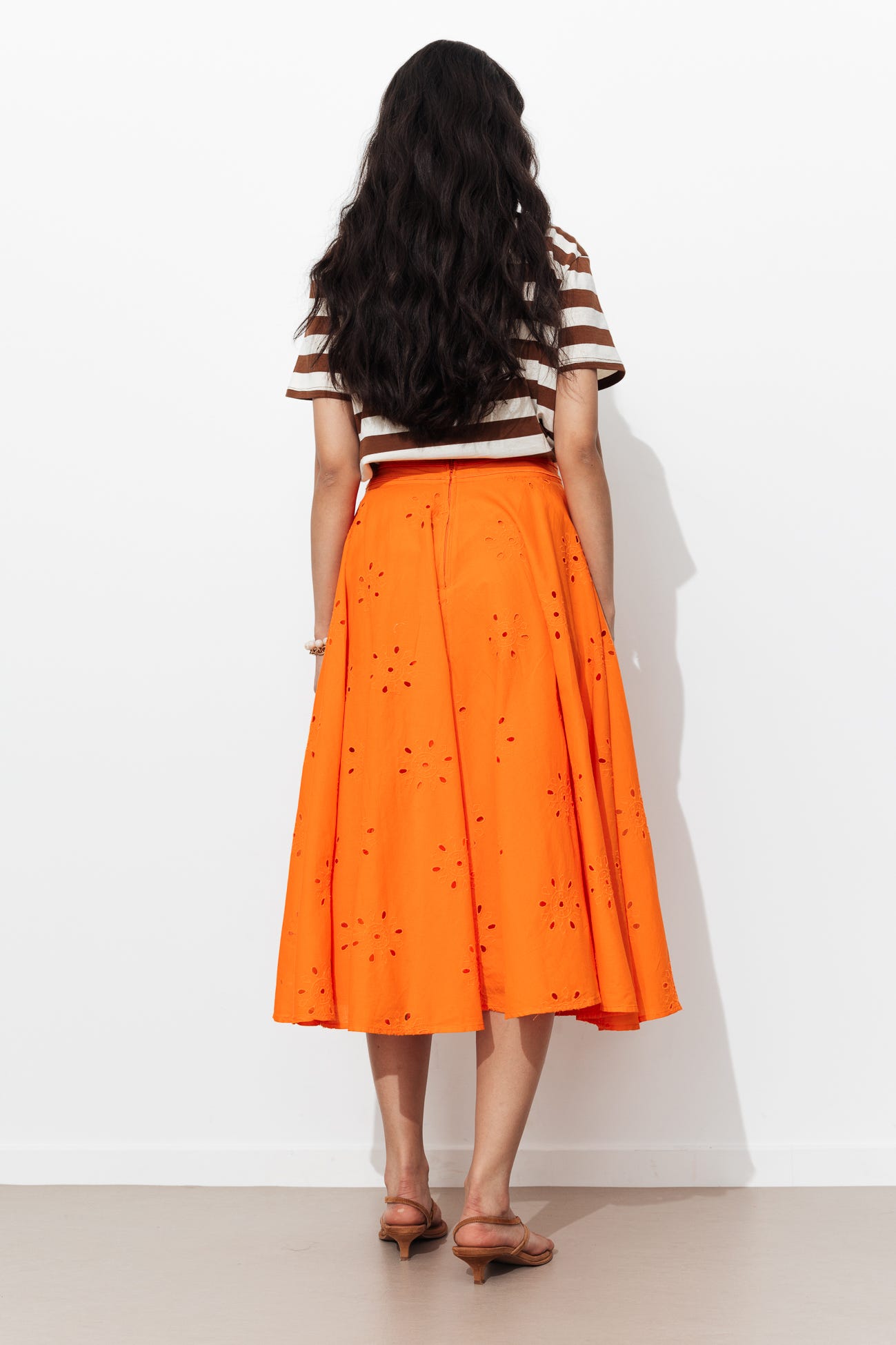Broderie anglaise skirt