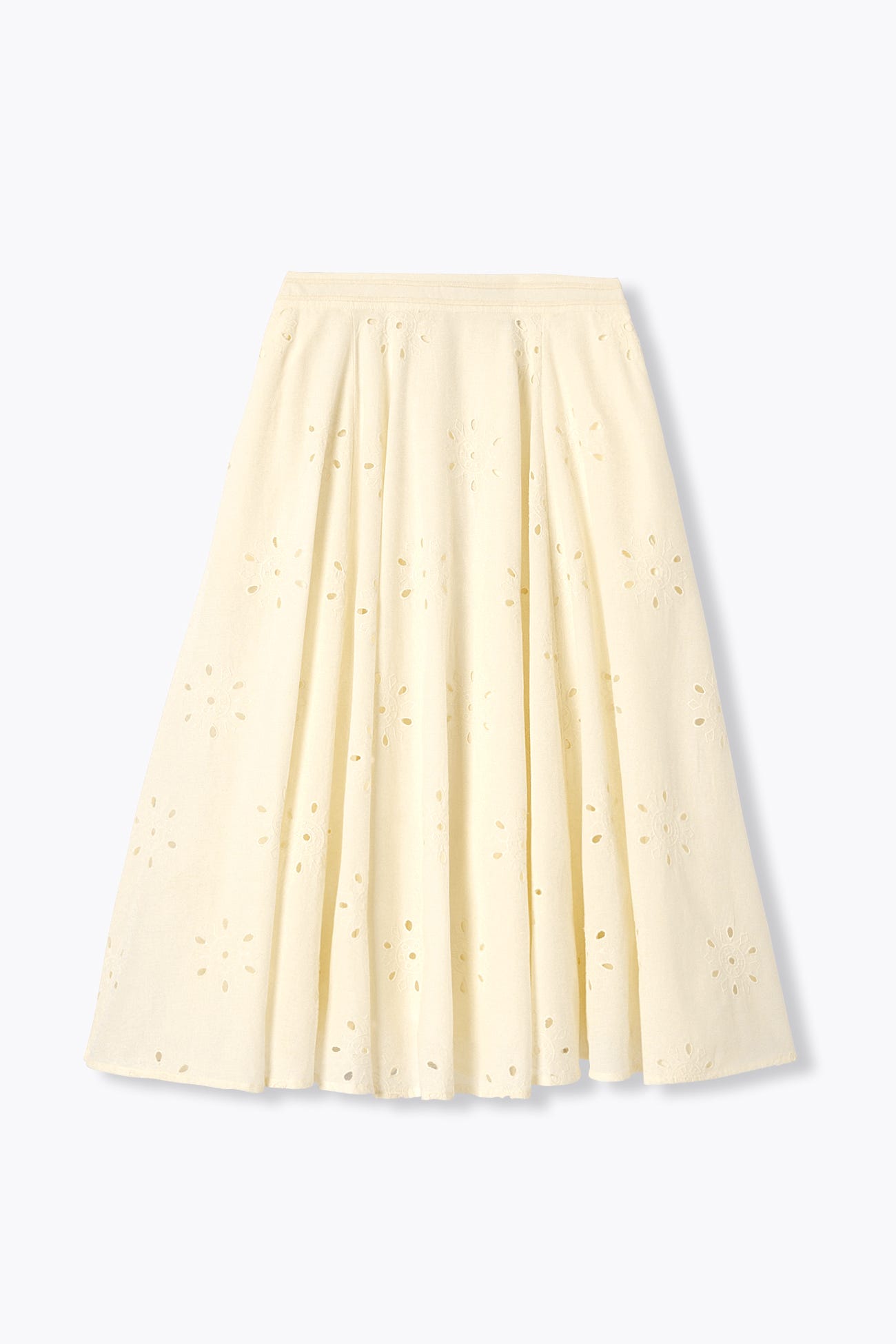 Jupe en broderie anglaise