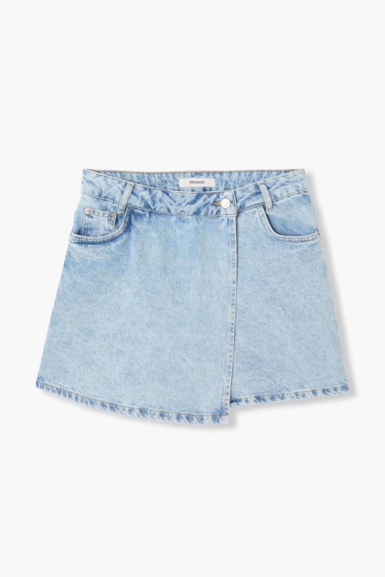 Mini jupe-short en jean Femme