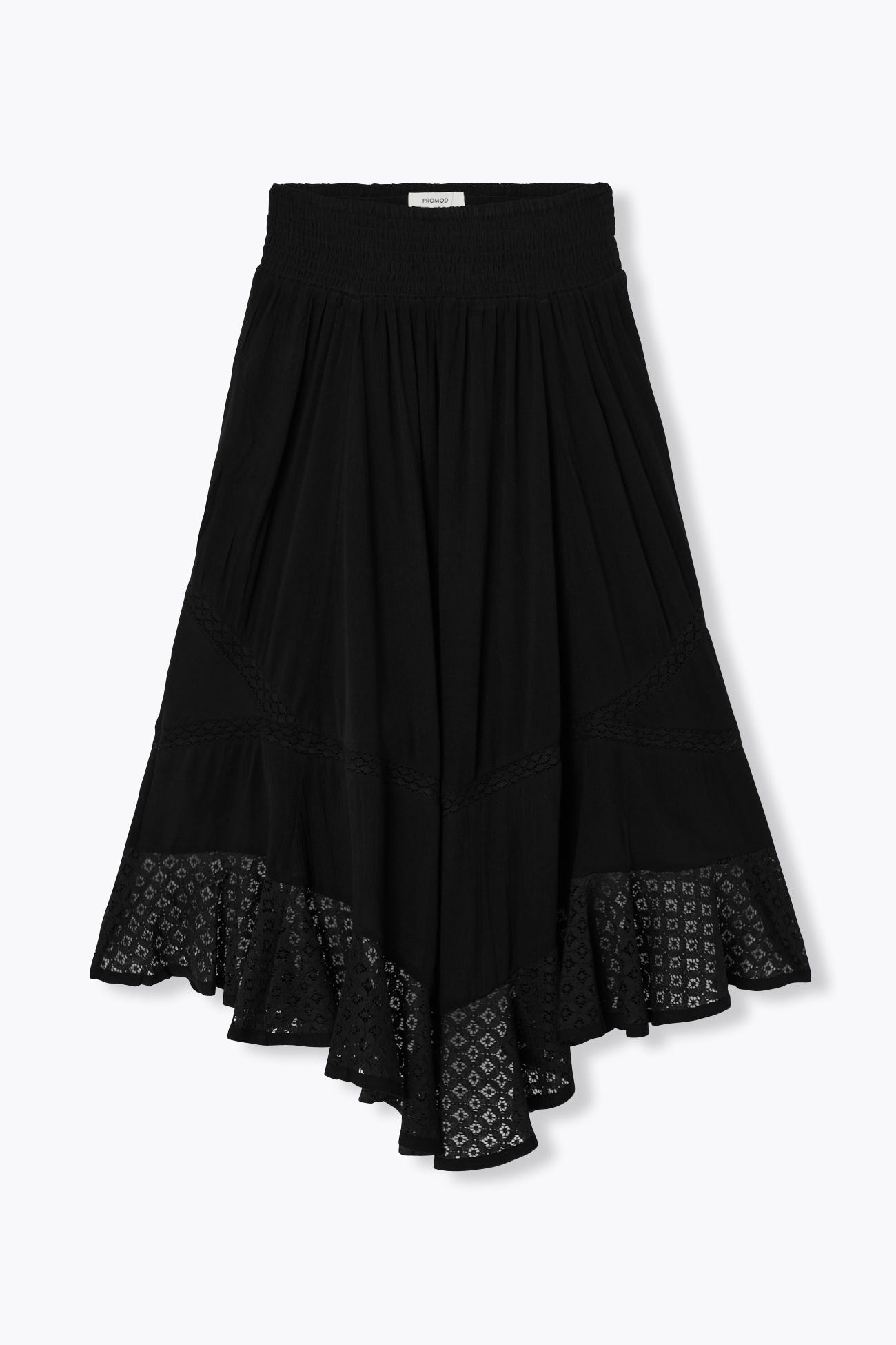 Jupe jupon détail dentelle