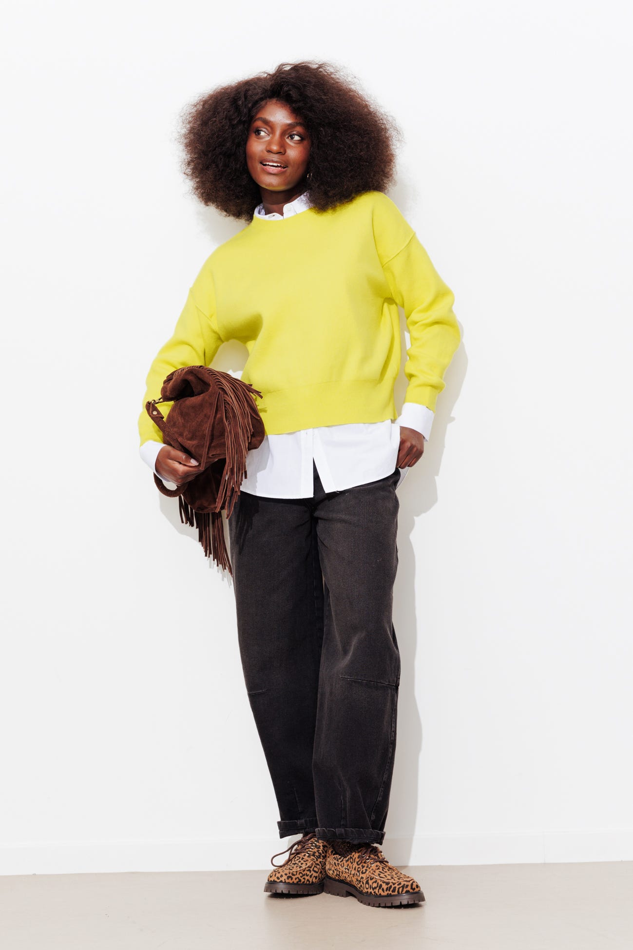 Pull oversize uni Femme
