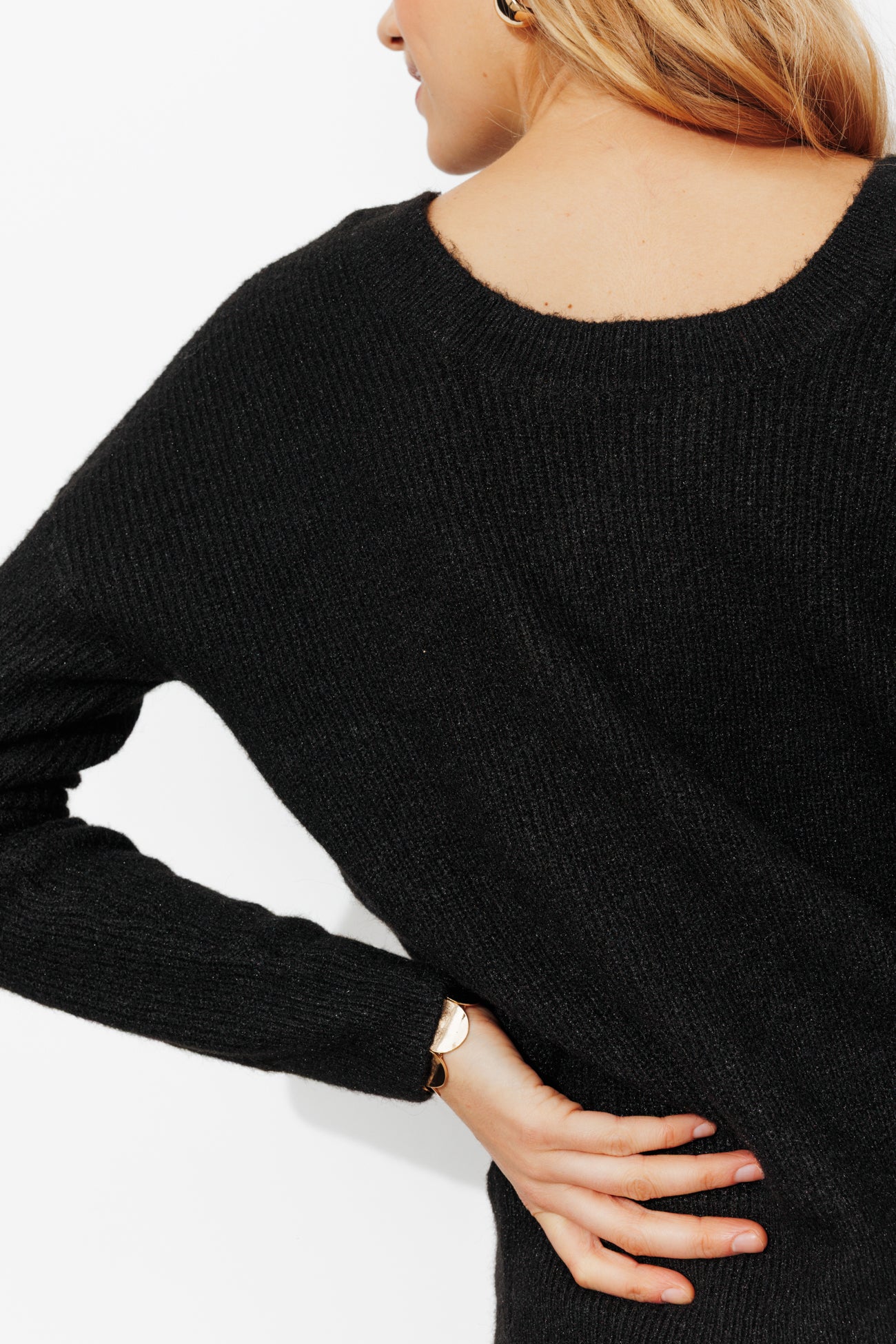 Pull recto verso Femme - Noir
