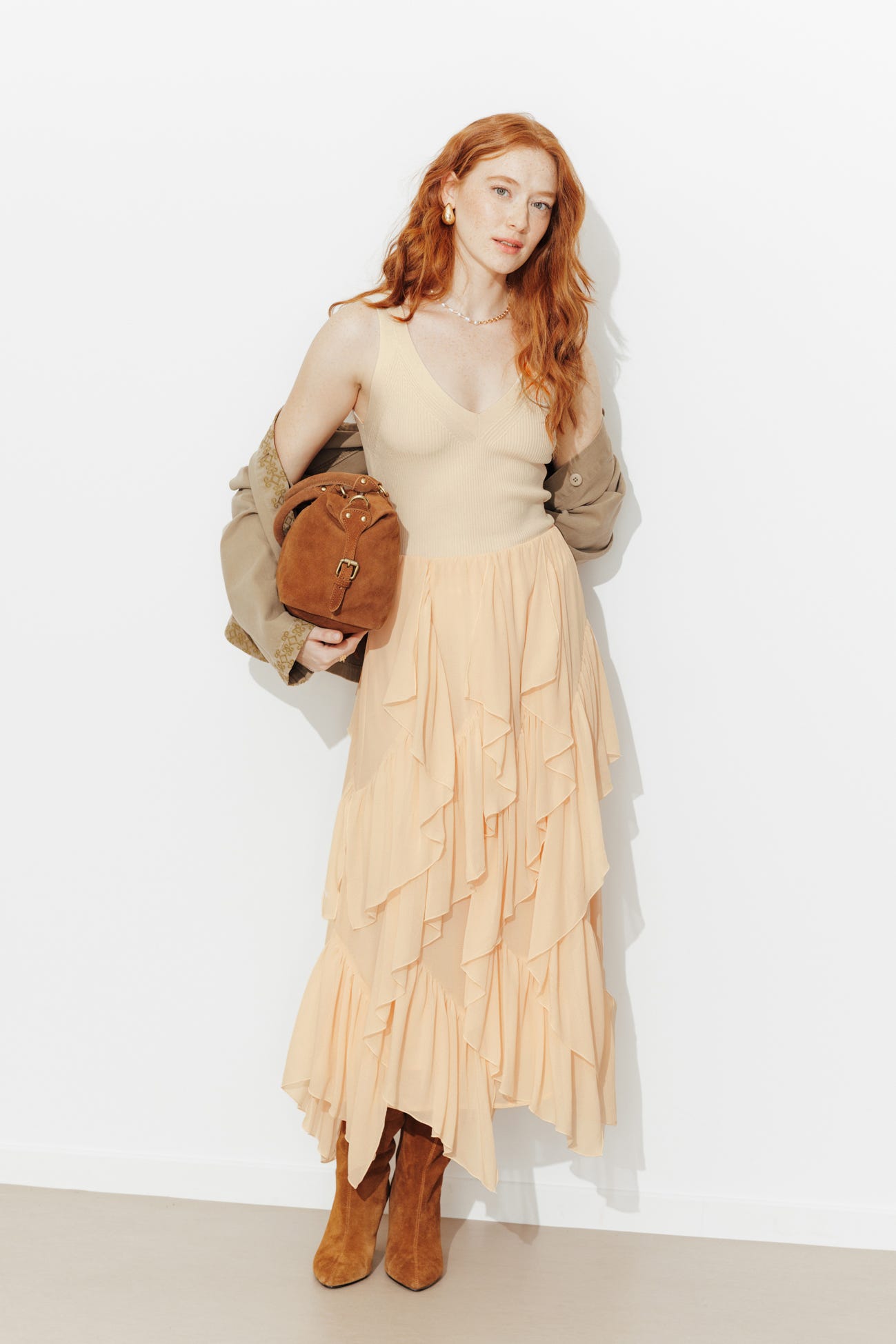 Débardeur en maille côtelée