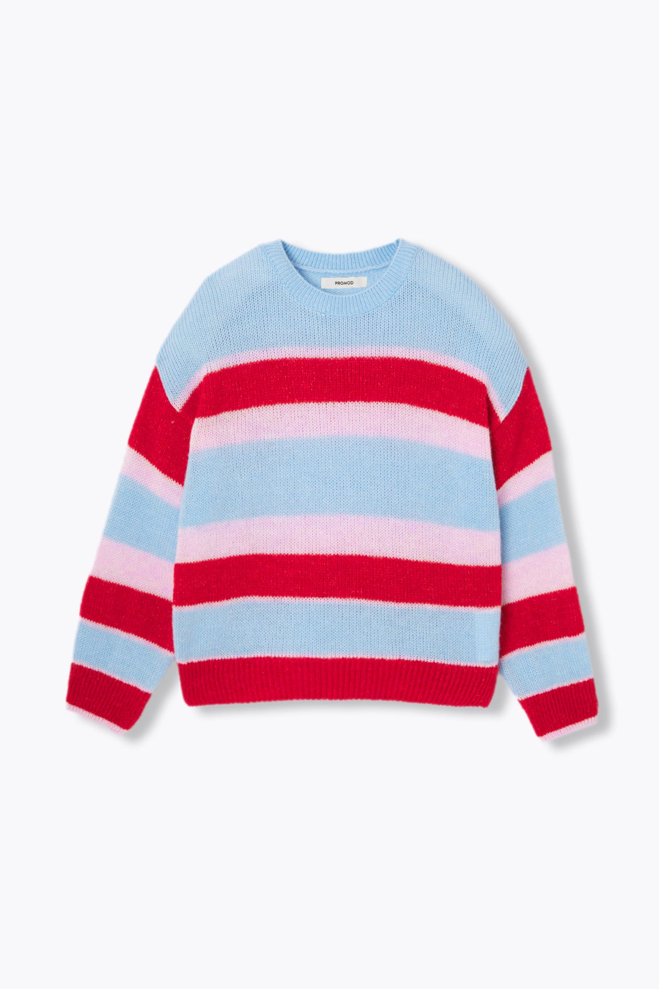 Pullover oversize a righe