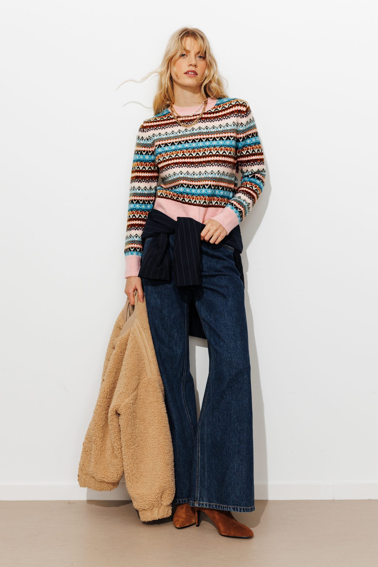 Jersey jacquard escandinavo