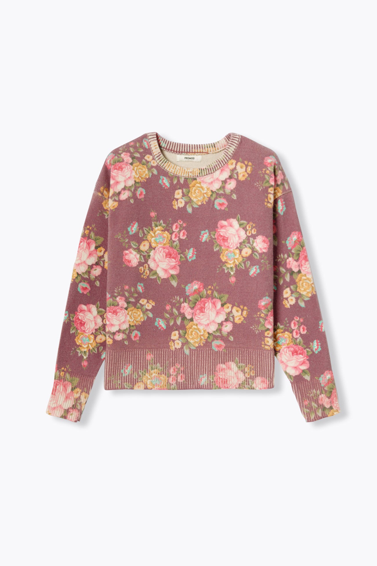 Maglia a stampa floreale