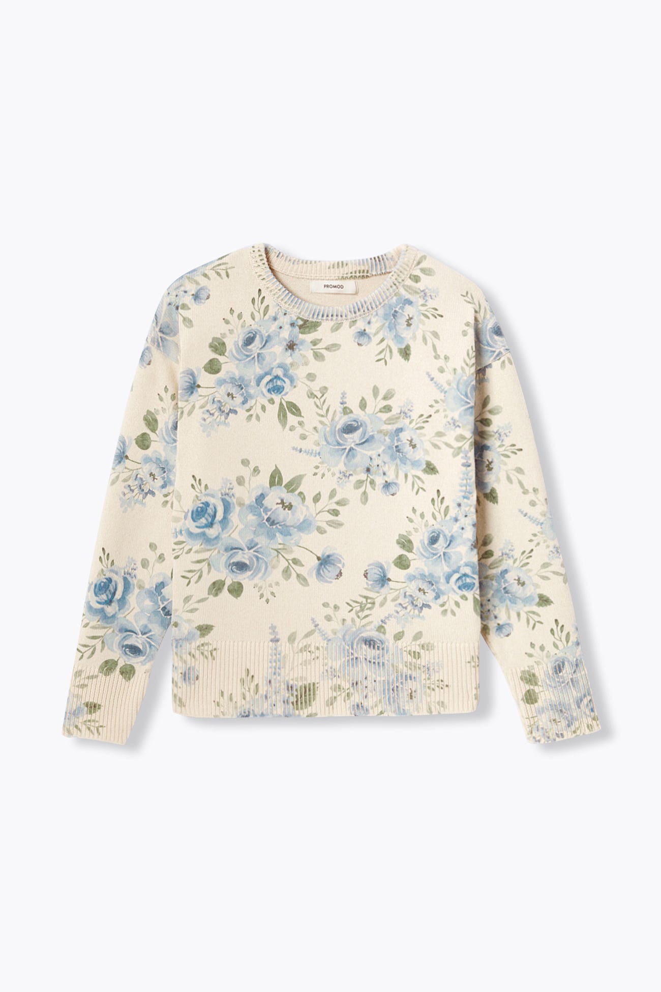 Maglia a stampa floreale