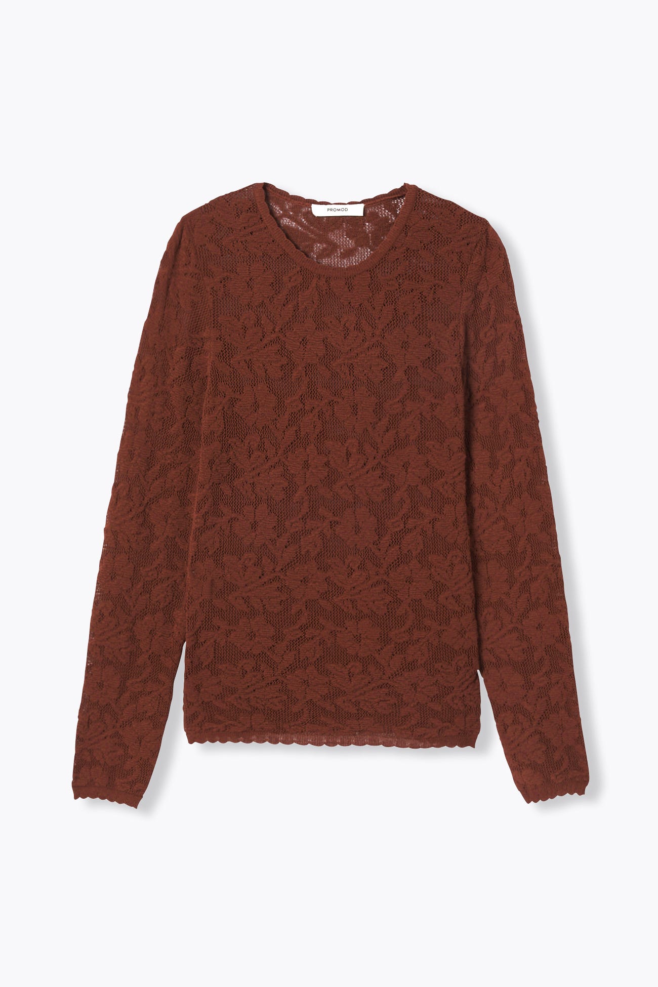 Pull en maille ajourée Femme